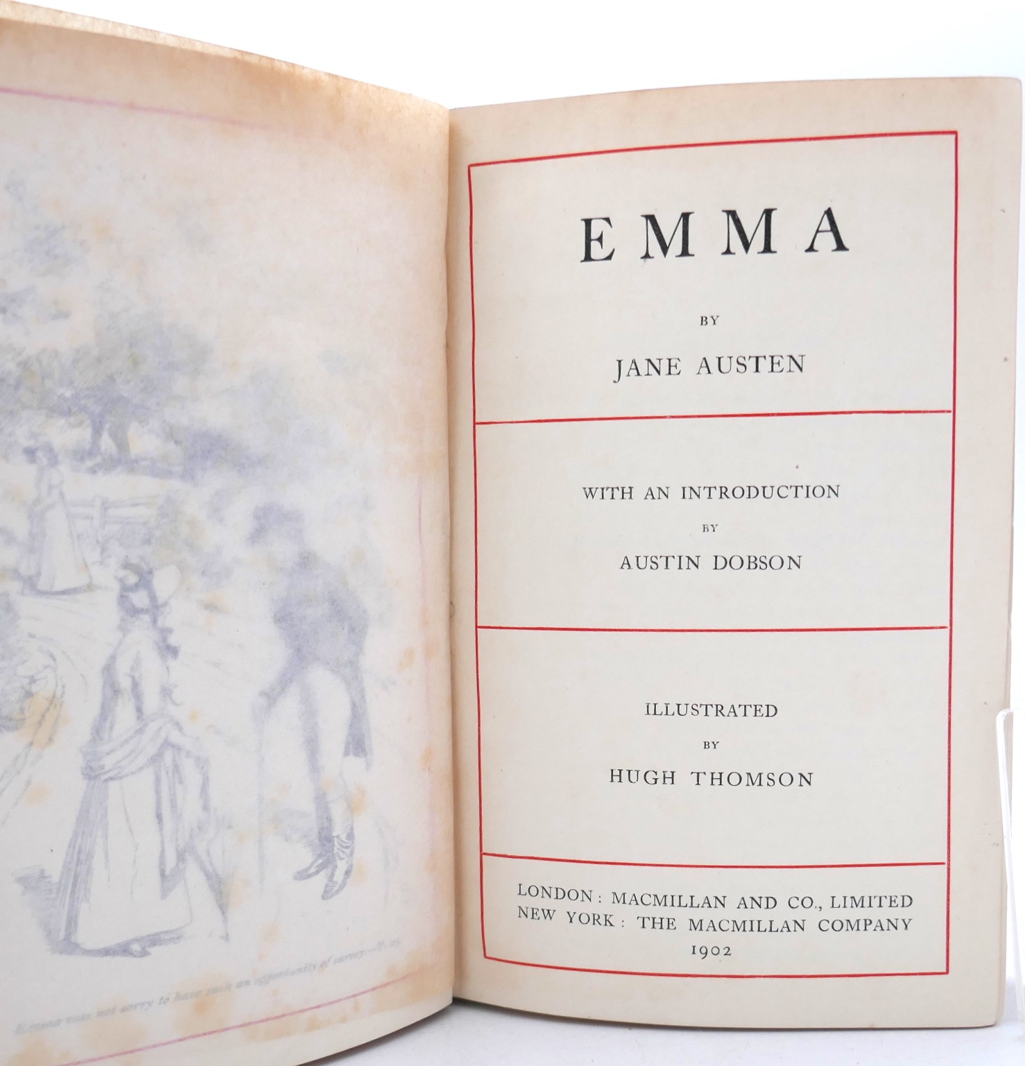 Emma. Illustrated by Hugh Thomson (1902) - Image 3