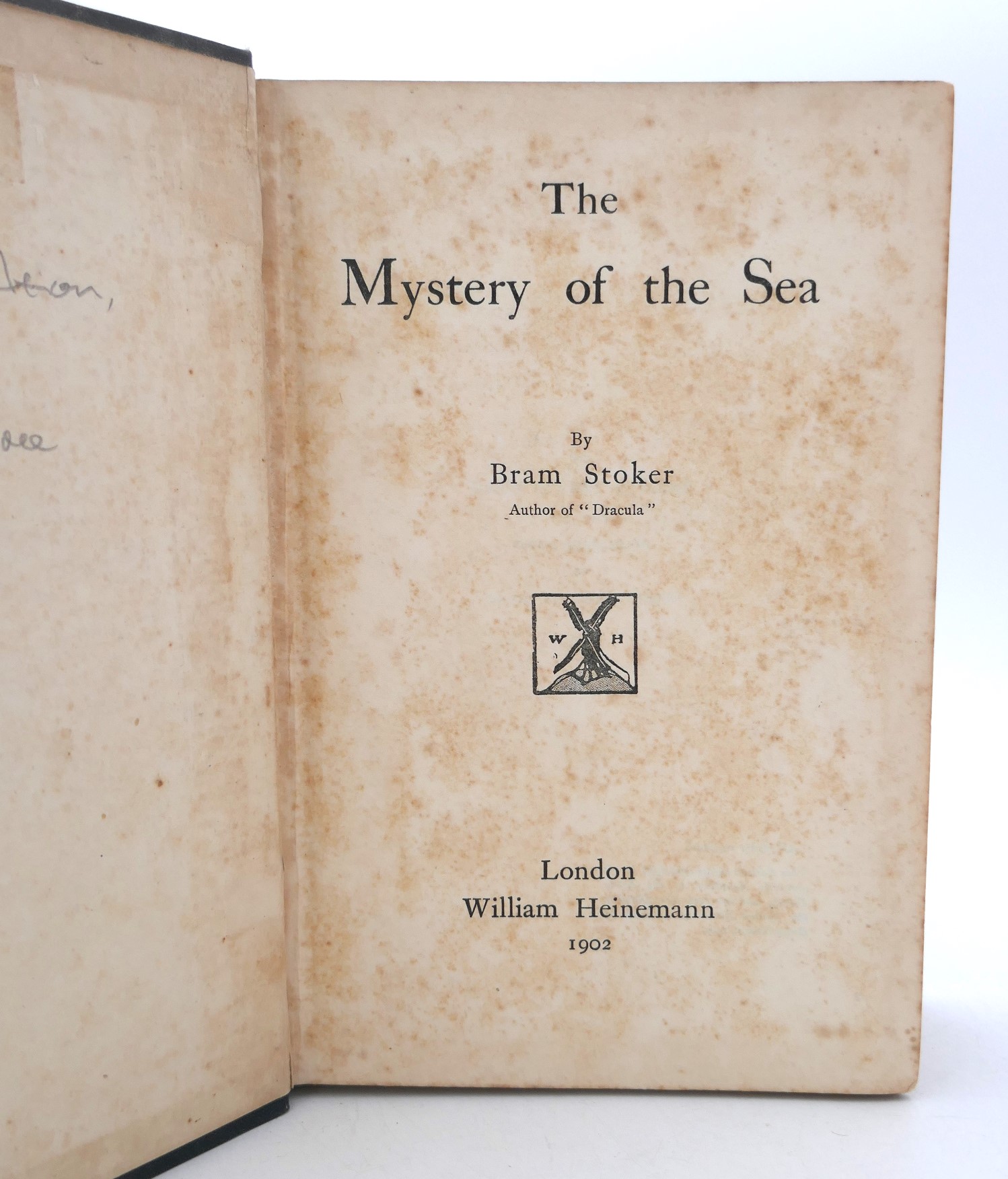 The Mystery of the Sea. First Edition (1902) - Image 3