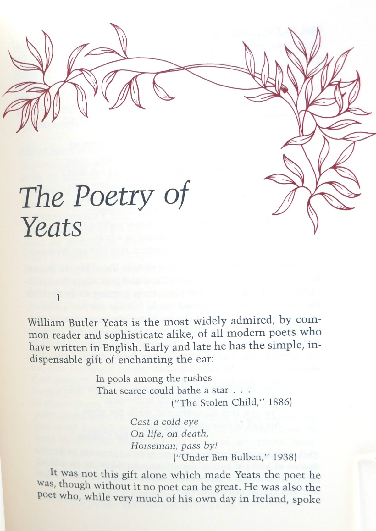 Poems of William Butler Yeats. Selected by M.L. Rosenthal (1979) - Image 3