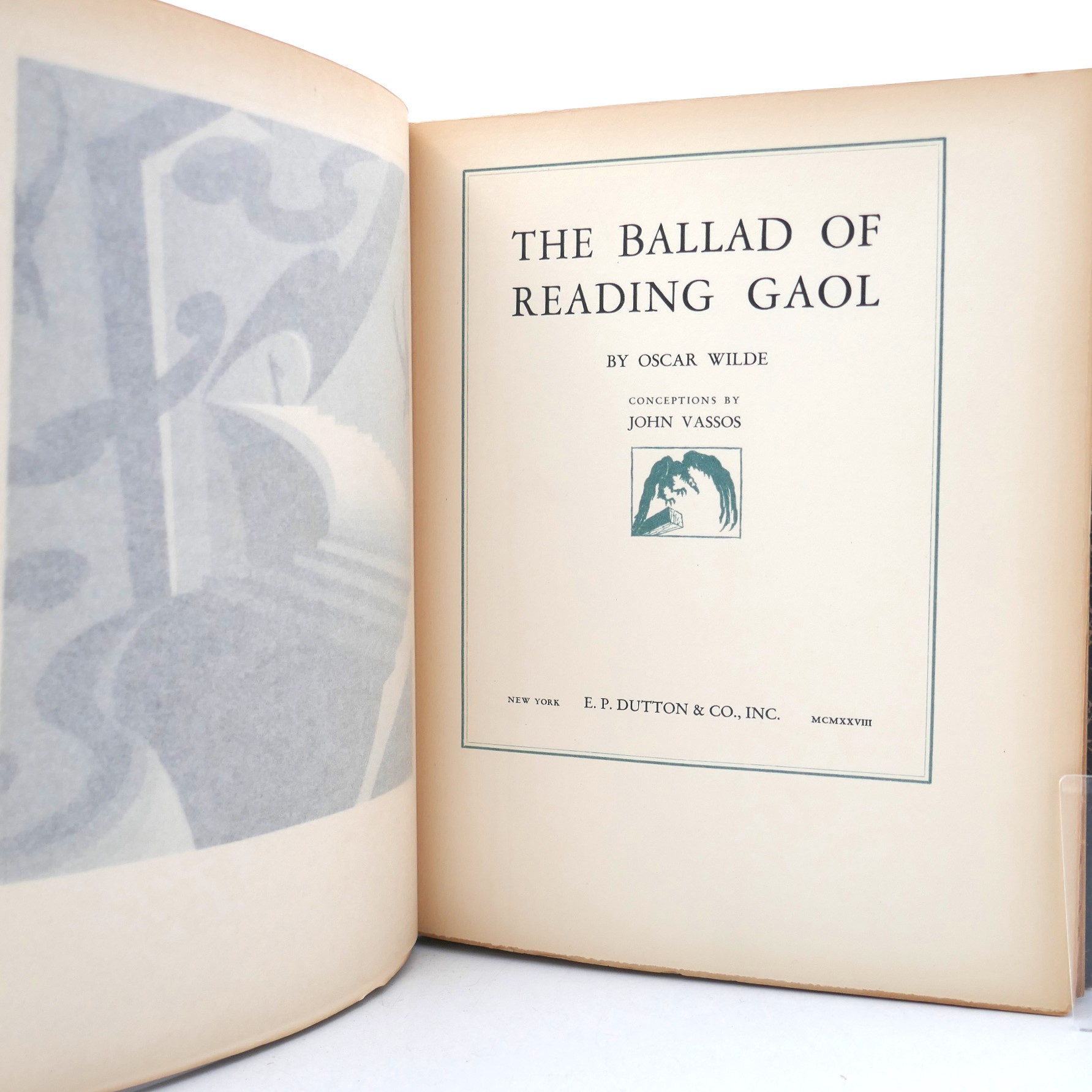 The Ballad of Reading Gaol. Illustrated by John Vassos (1928) - Image 3