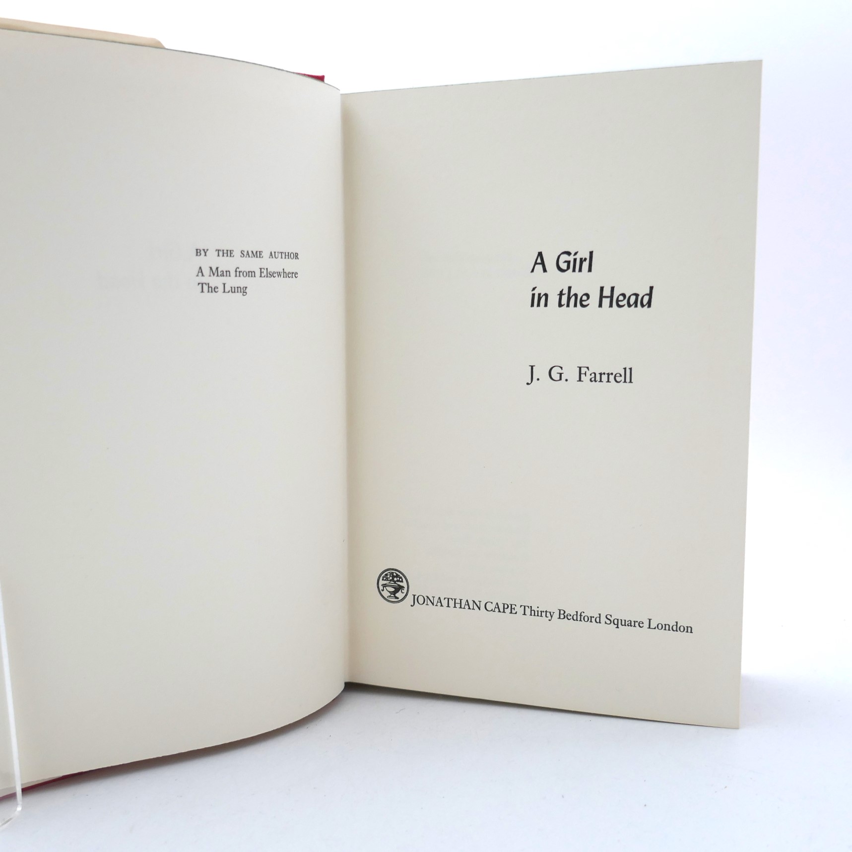 A Girl in his Head. First Edition (1967) - Image 3