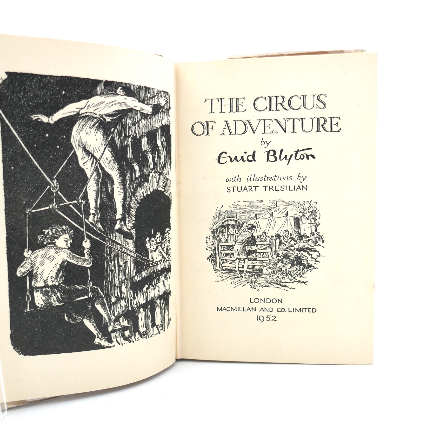 The Circus of Adventure. Illustrated by Stuart Tresilia (1952) - Image 3