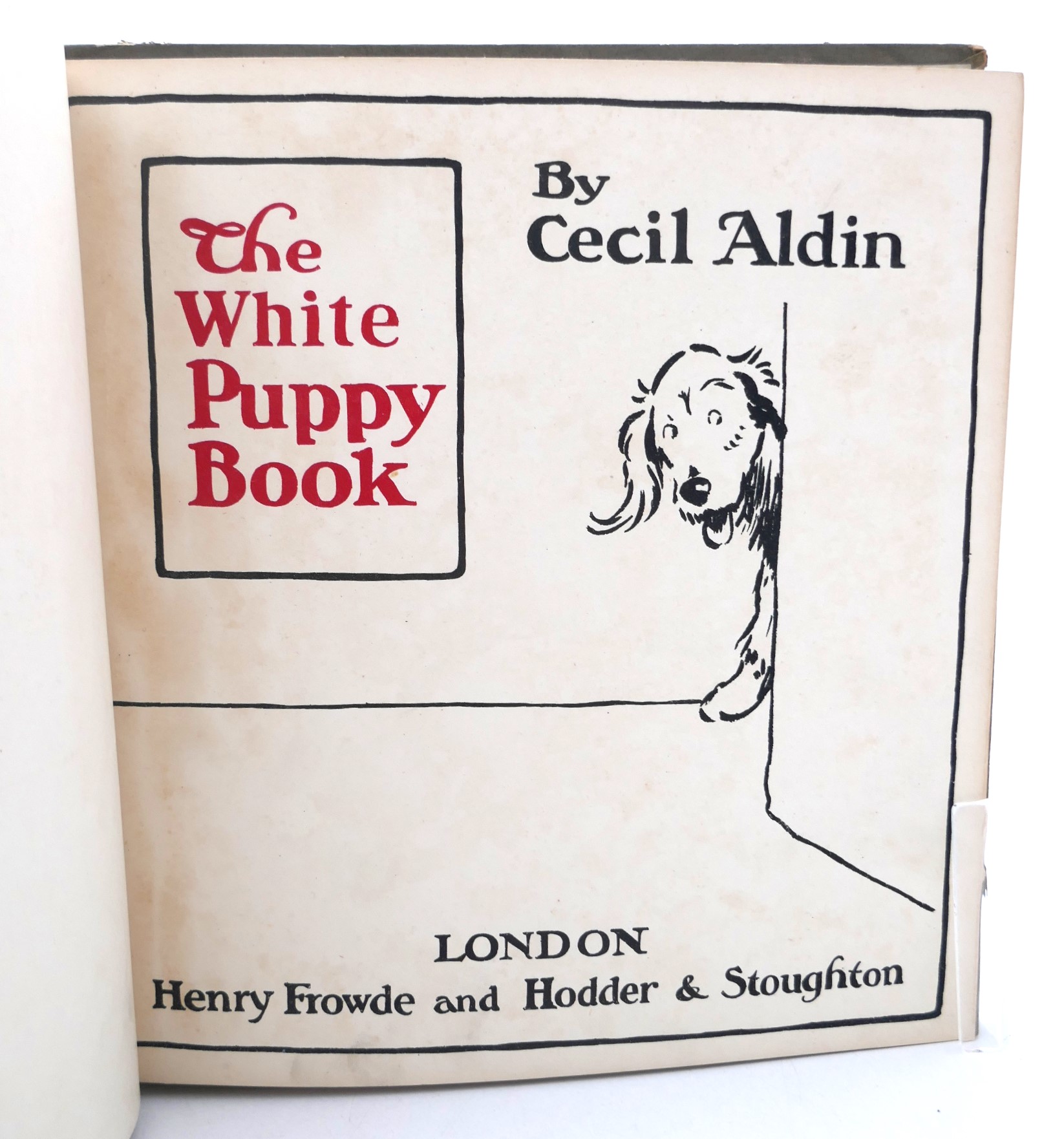 The White Puppy Book (1909) - Image 2