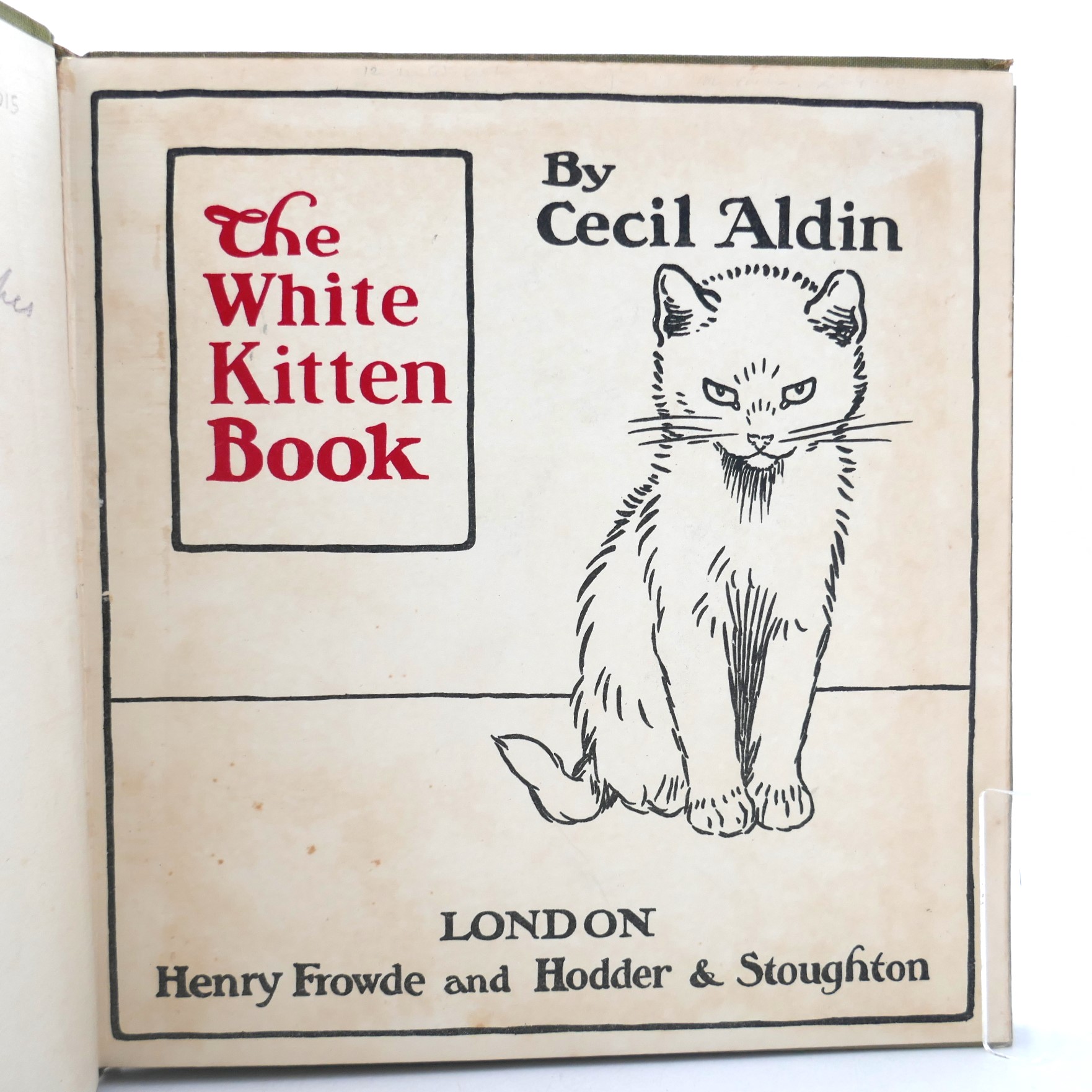The White Kitten Book (1909) - Image 2