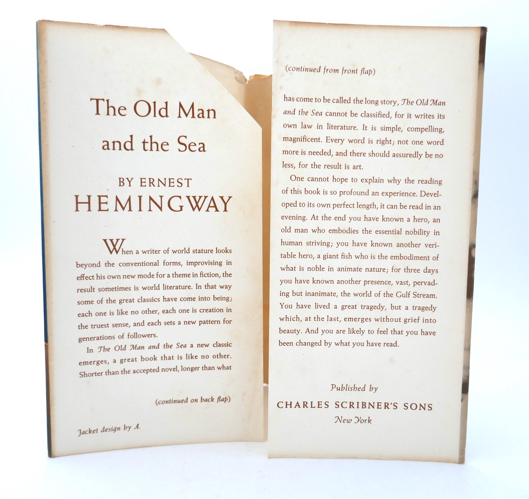 The Old Man and The Sea. First Edition (1952) - Image 6