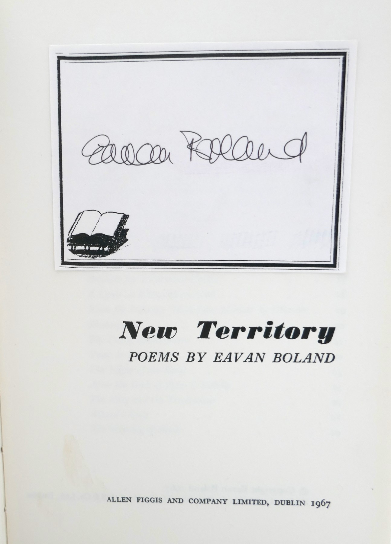 New Territory. First Edition (1967) - Image 3