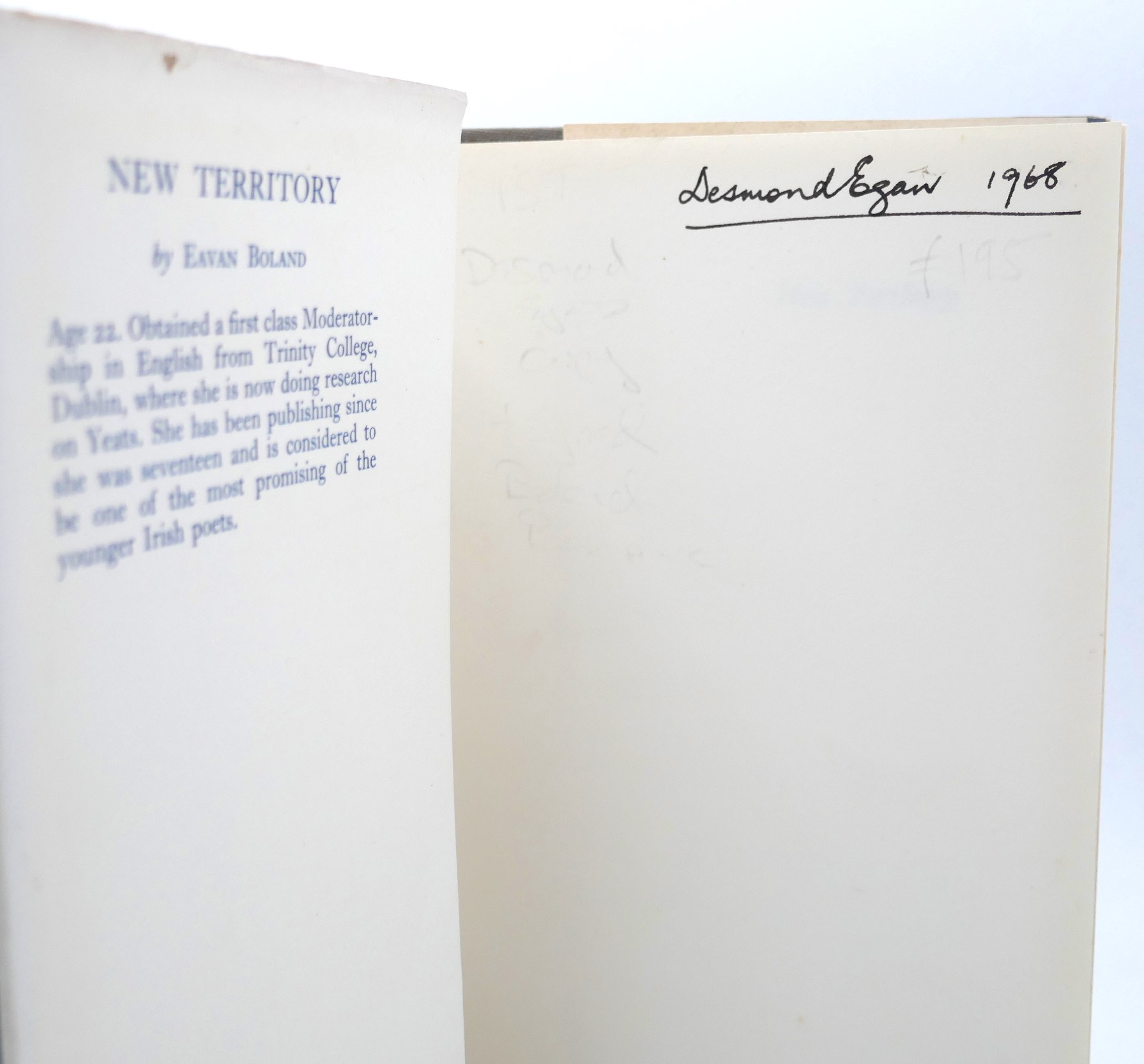 New Territory. First Edition (1967) - Image 4
