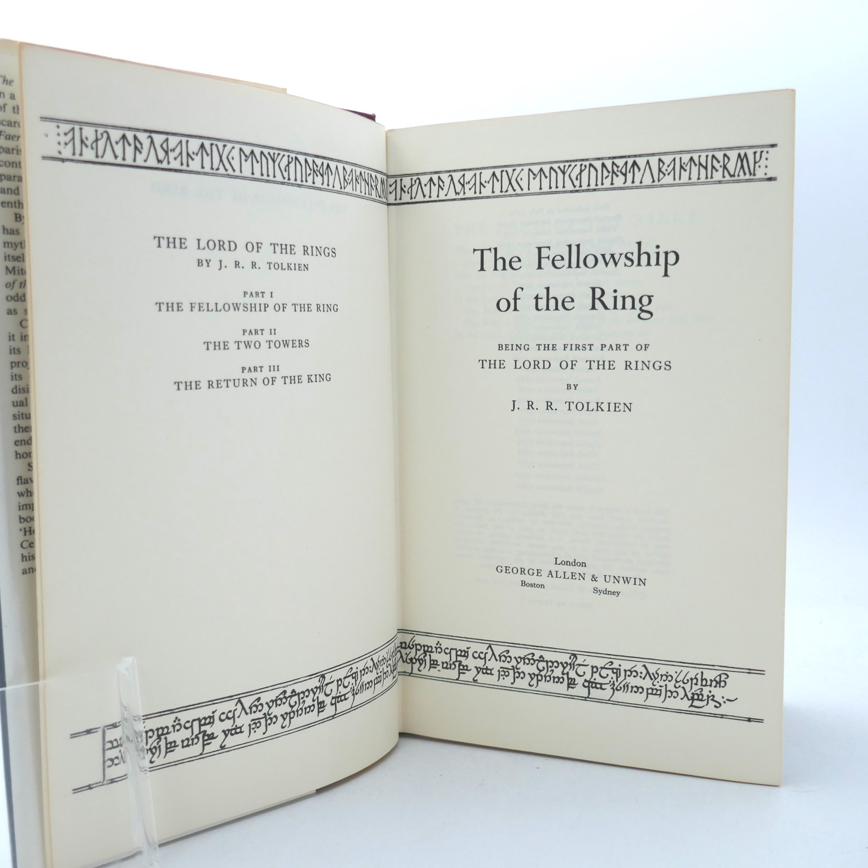The Lord of The Rings Trilogy. Revised Second Edition (1974) - Image 3