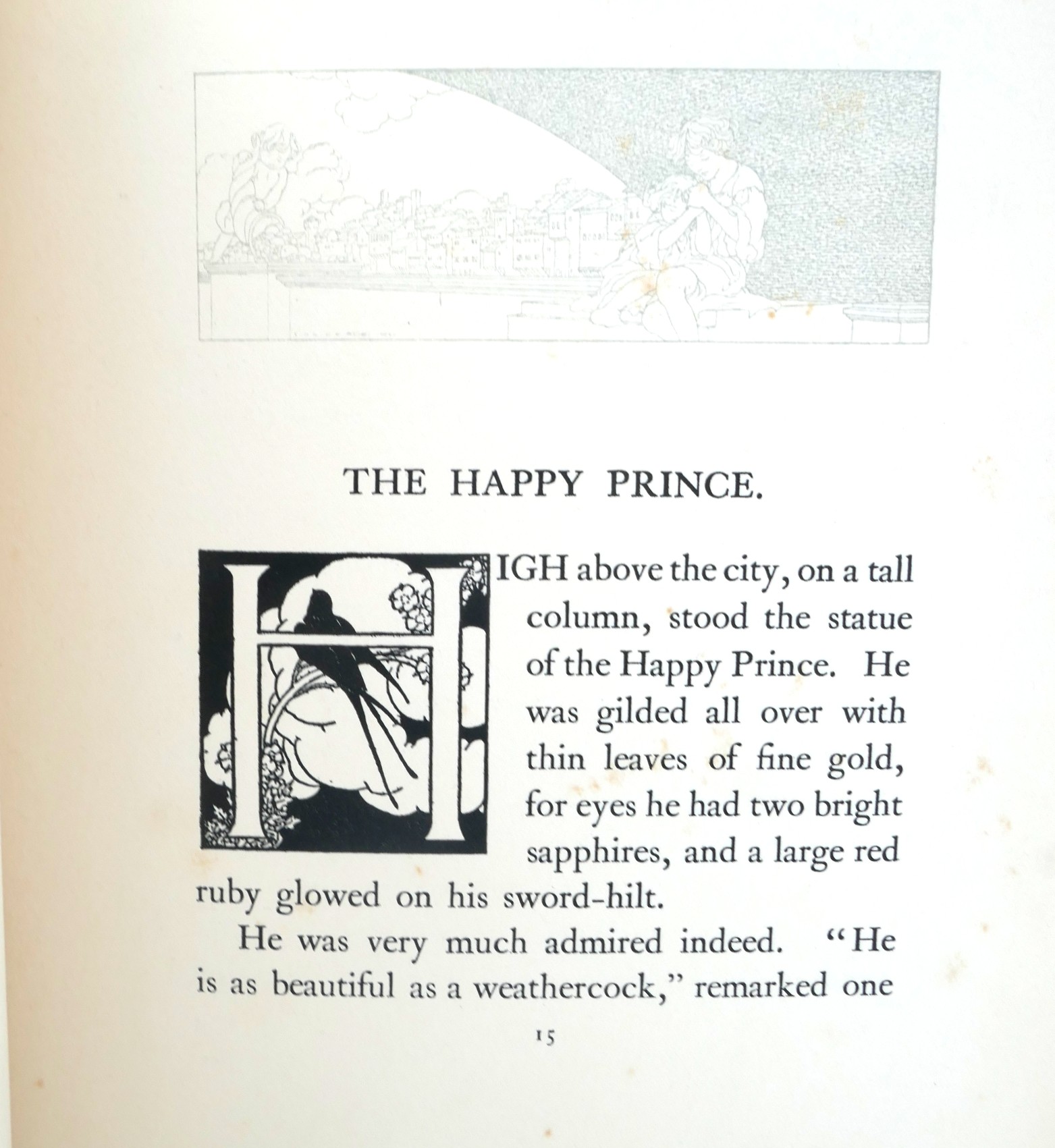 The Happy Prince. Illustrated by Charles Robinson (1913) - Image 7