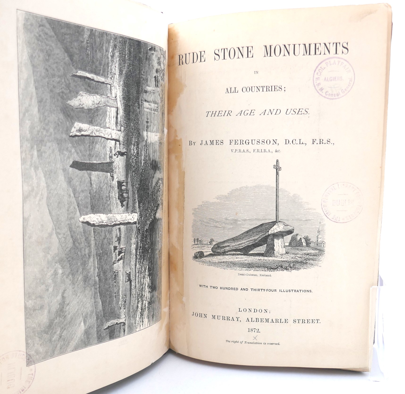 Rude Stone Monuments in All Countries (1874) - Image 2