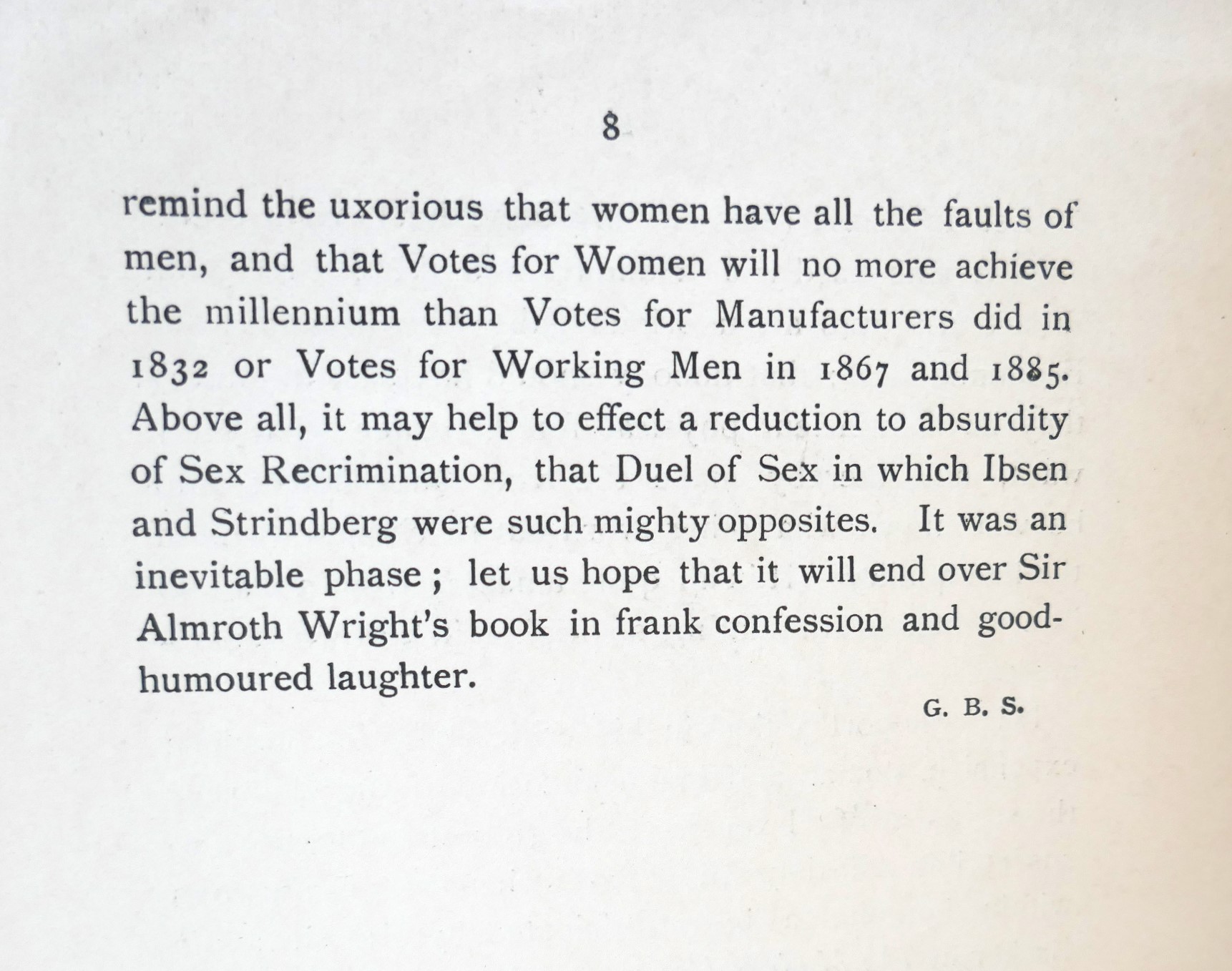 Sir Almroth Wright's Case Against Women Suffrage (1913) - Image 3