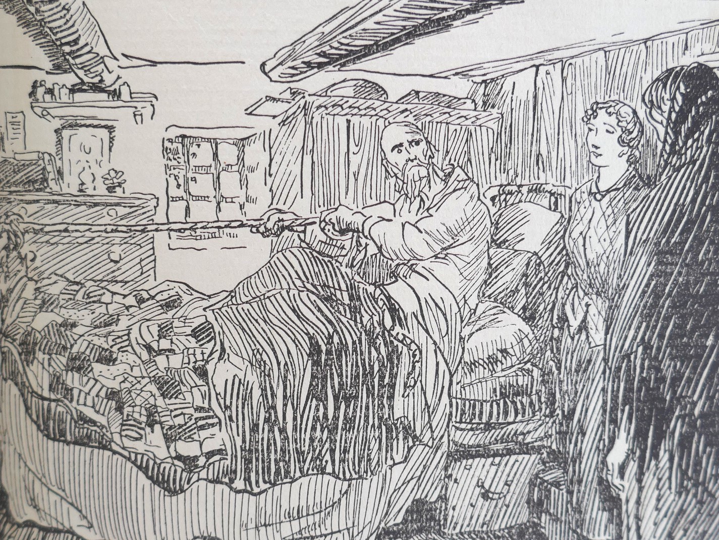 The Weaver's Grave. Illustrated by Jack B. Yeats (1922) - Image 5