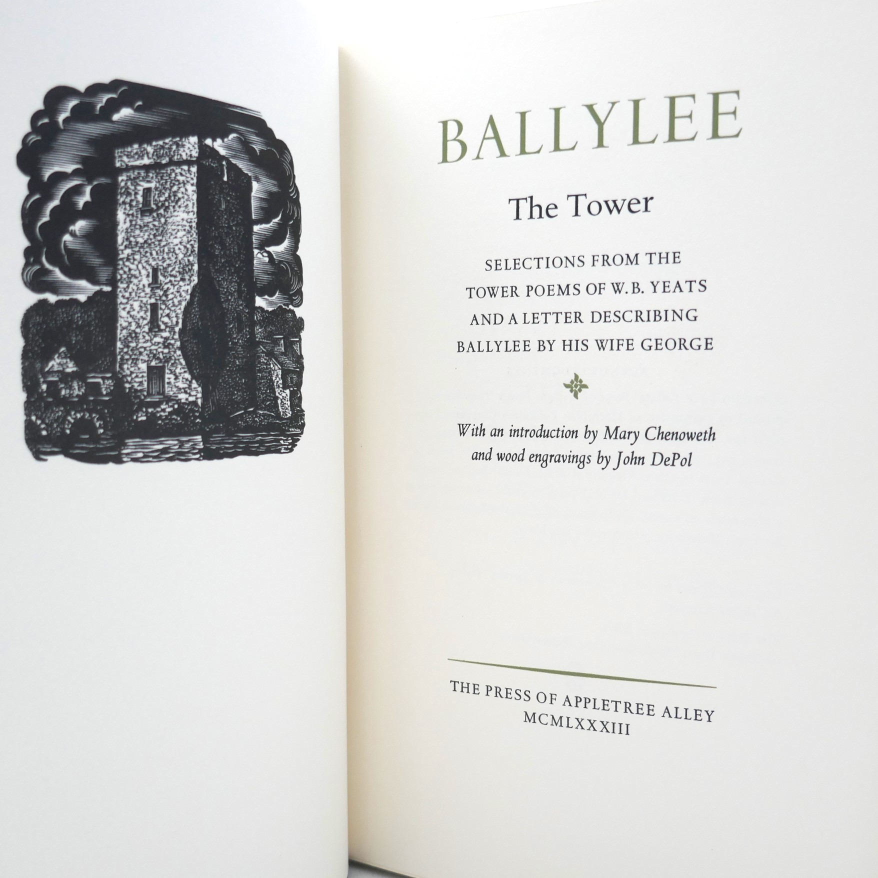 Ballylee. Selections From The Tower Poems (1983) - Image 2