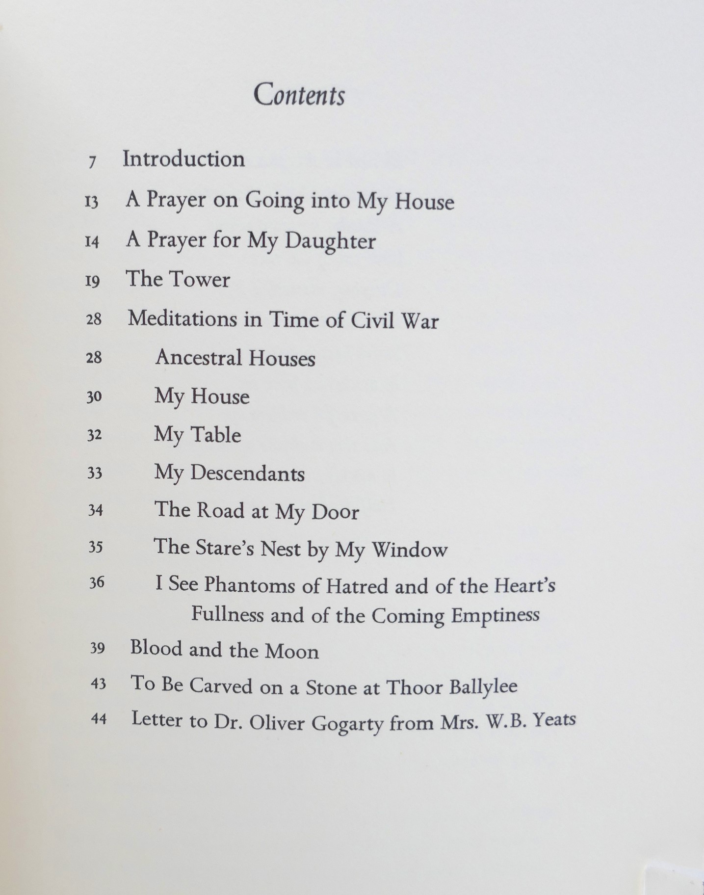 Ballylee. Selections From The Tower Poems (1983) - Image 3