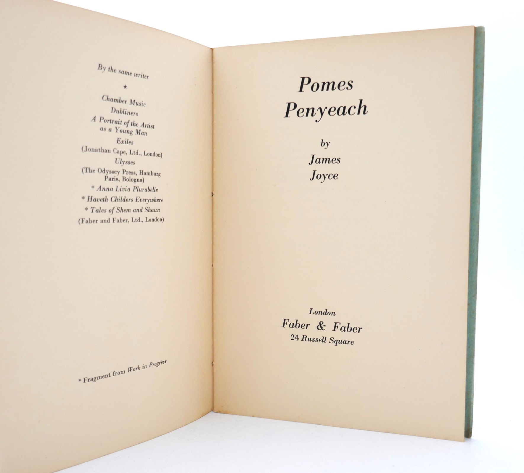 Pomes Penyeach (1933) - Image 2