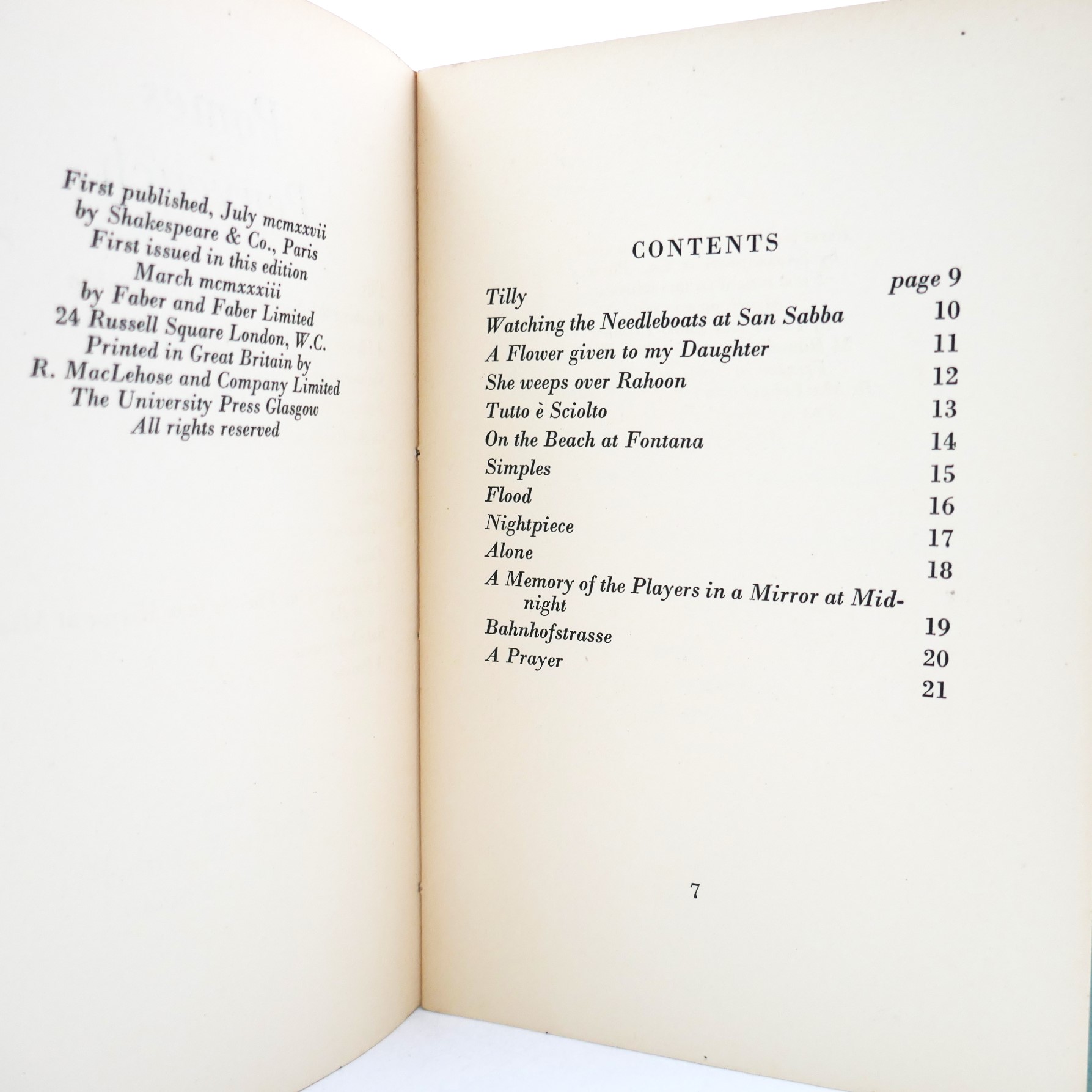 Pomes Penyeach (1933) - Image 3