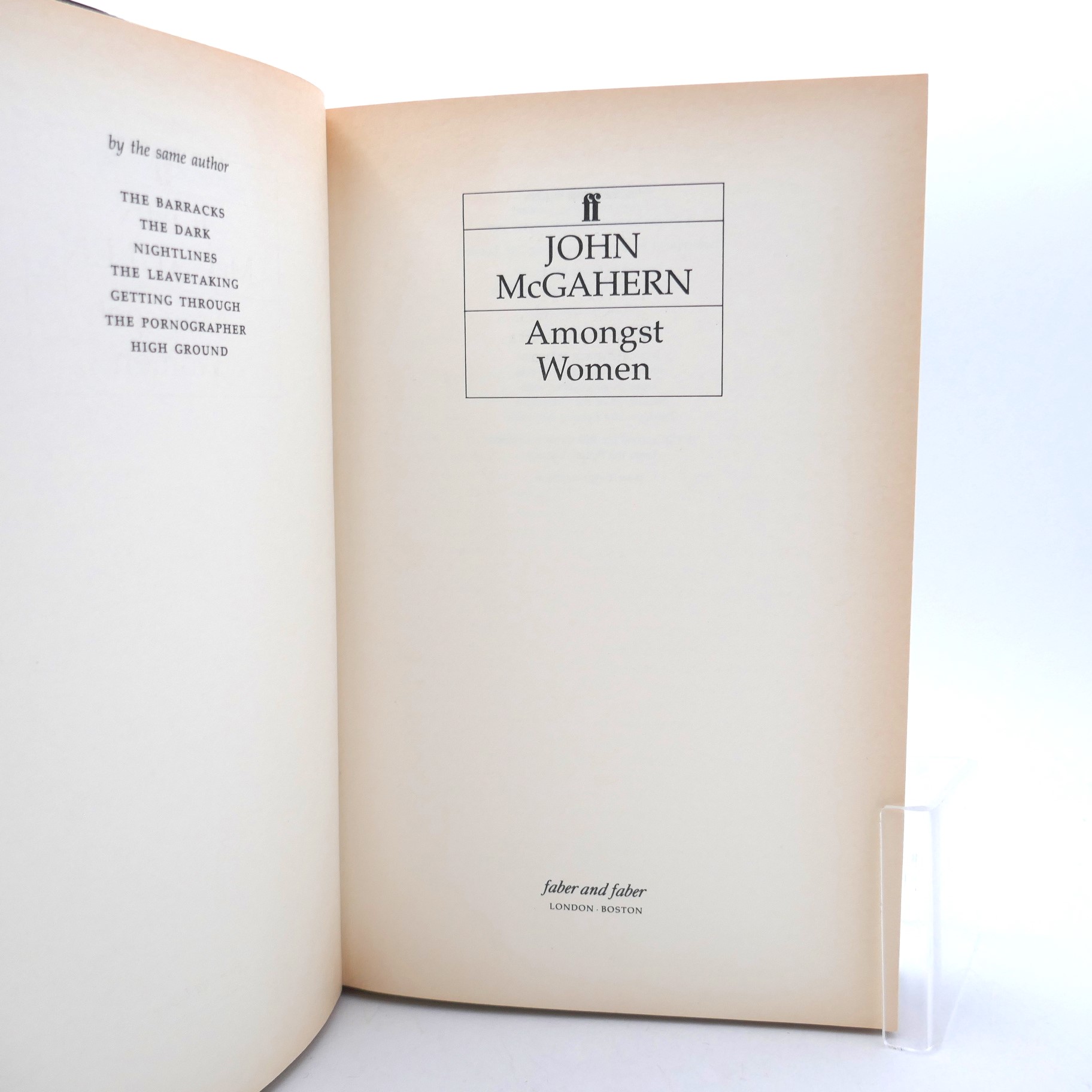 Amongst Women. Signed Copy (1990) - Image 2