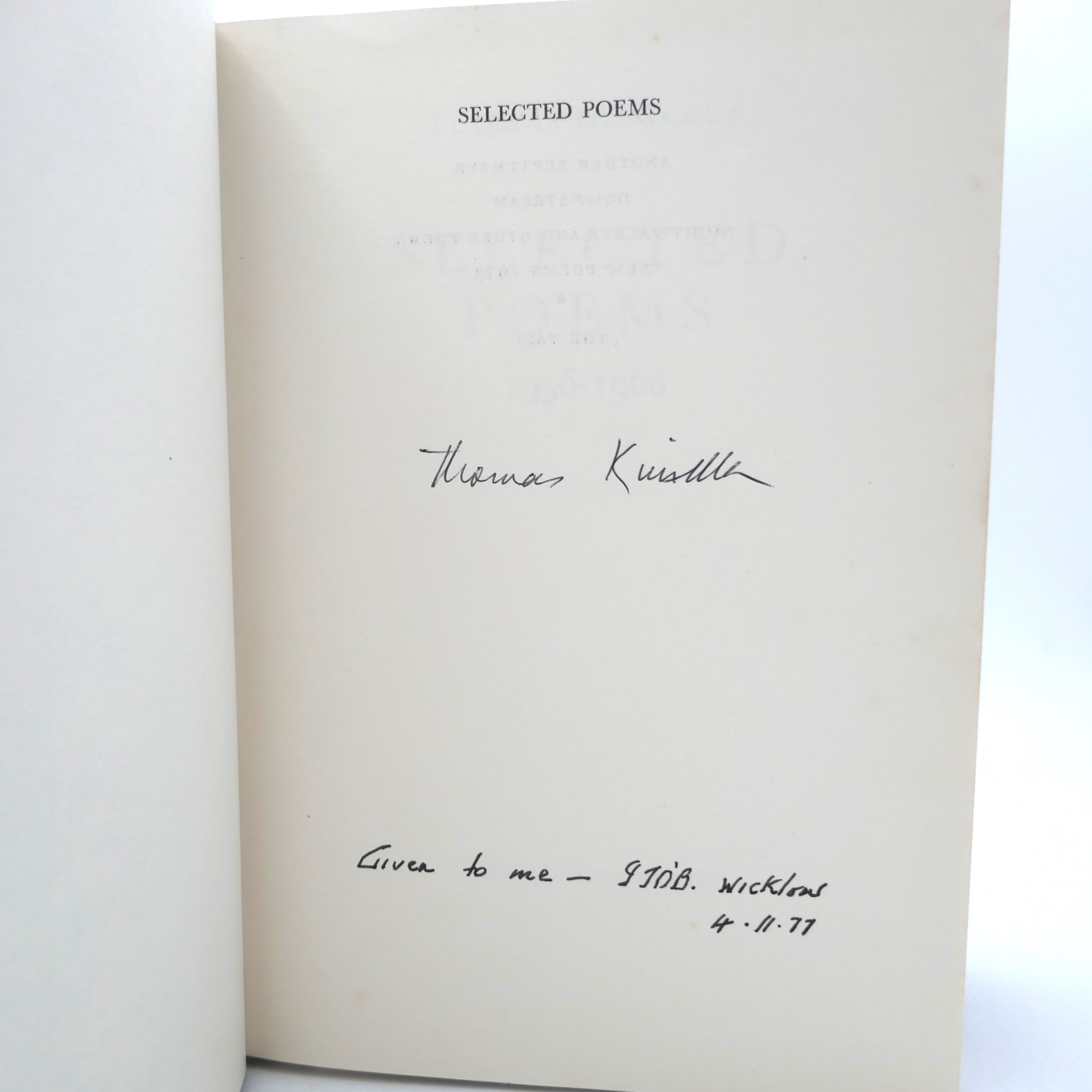 Selected Poems (1956-1968) - Image 2