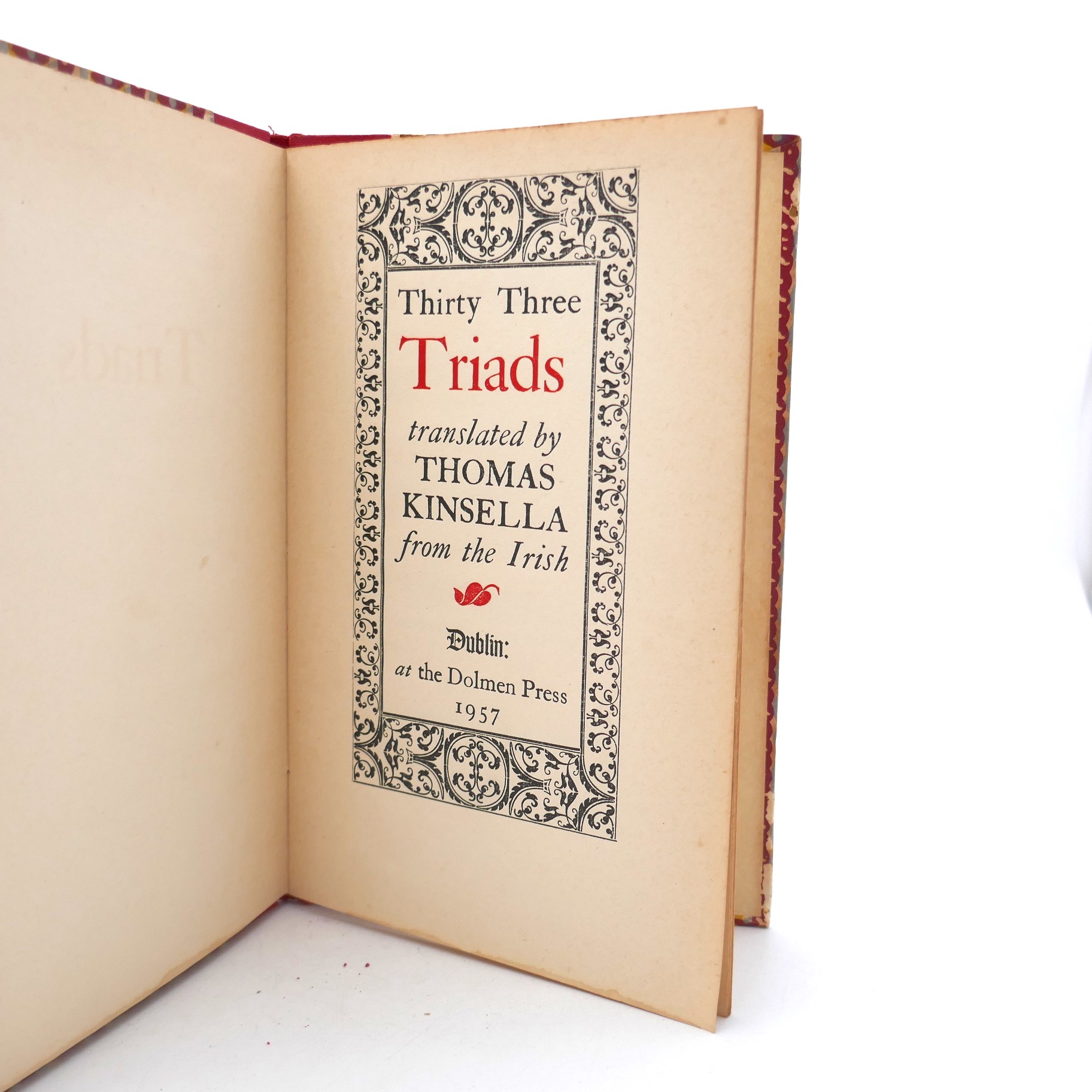 The Three Triads. Translated from the Irish (1957) - Image 2
