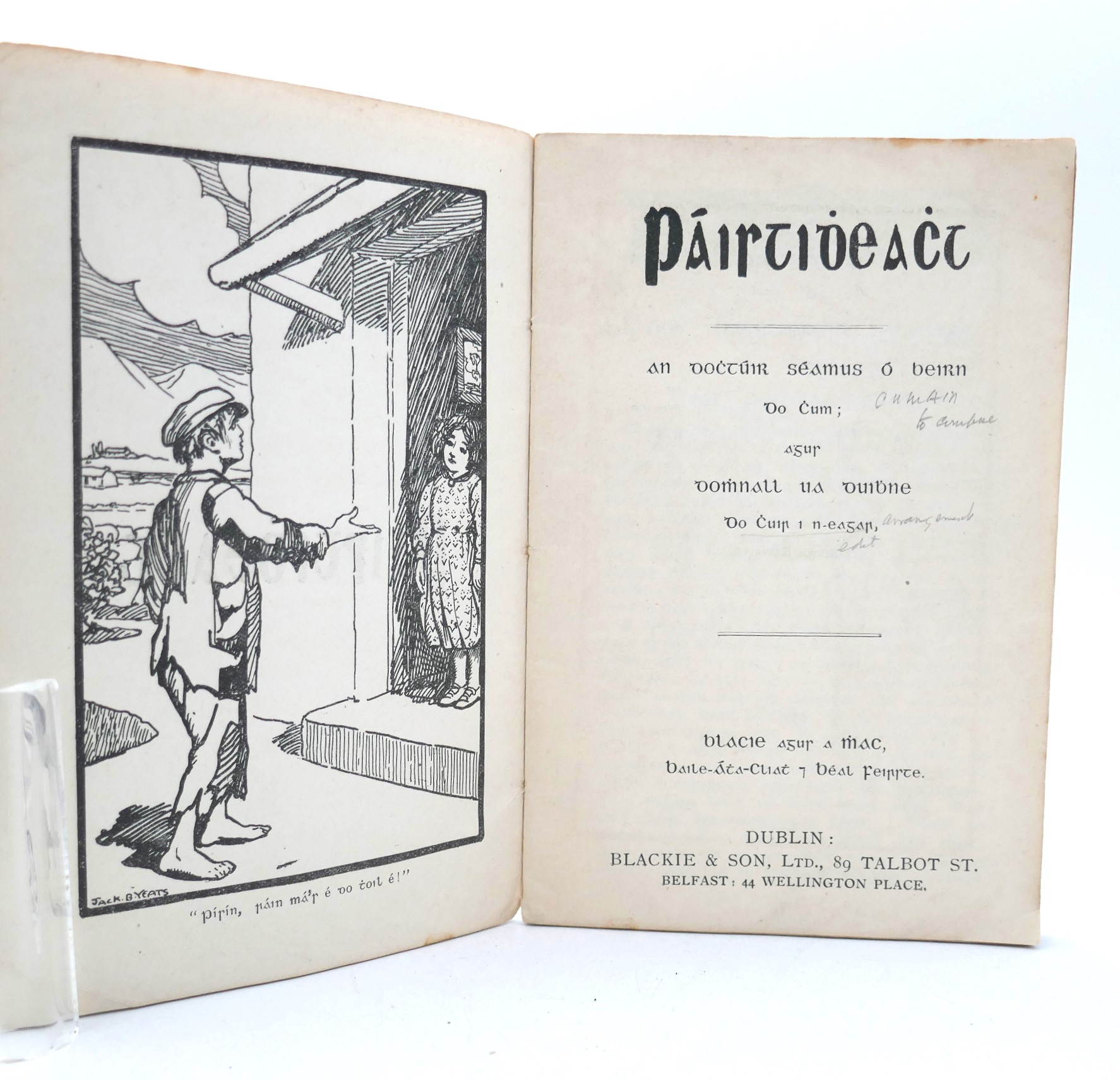 Páistidheacht. Illustrated by Jack B. Yeats (1910) - Image 2