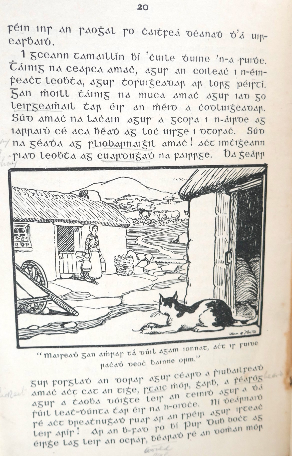Páistidheacht. Illustrated by Jack B. Yeats (1910) - Image 3