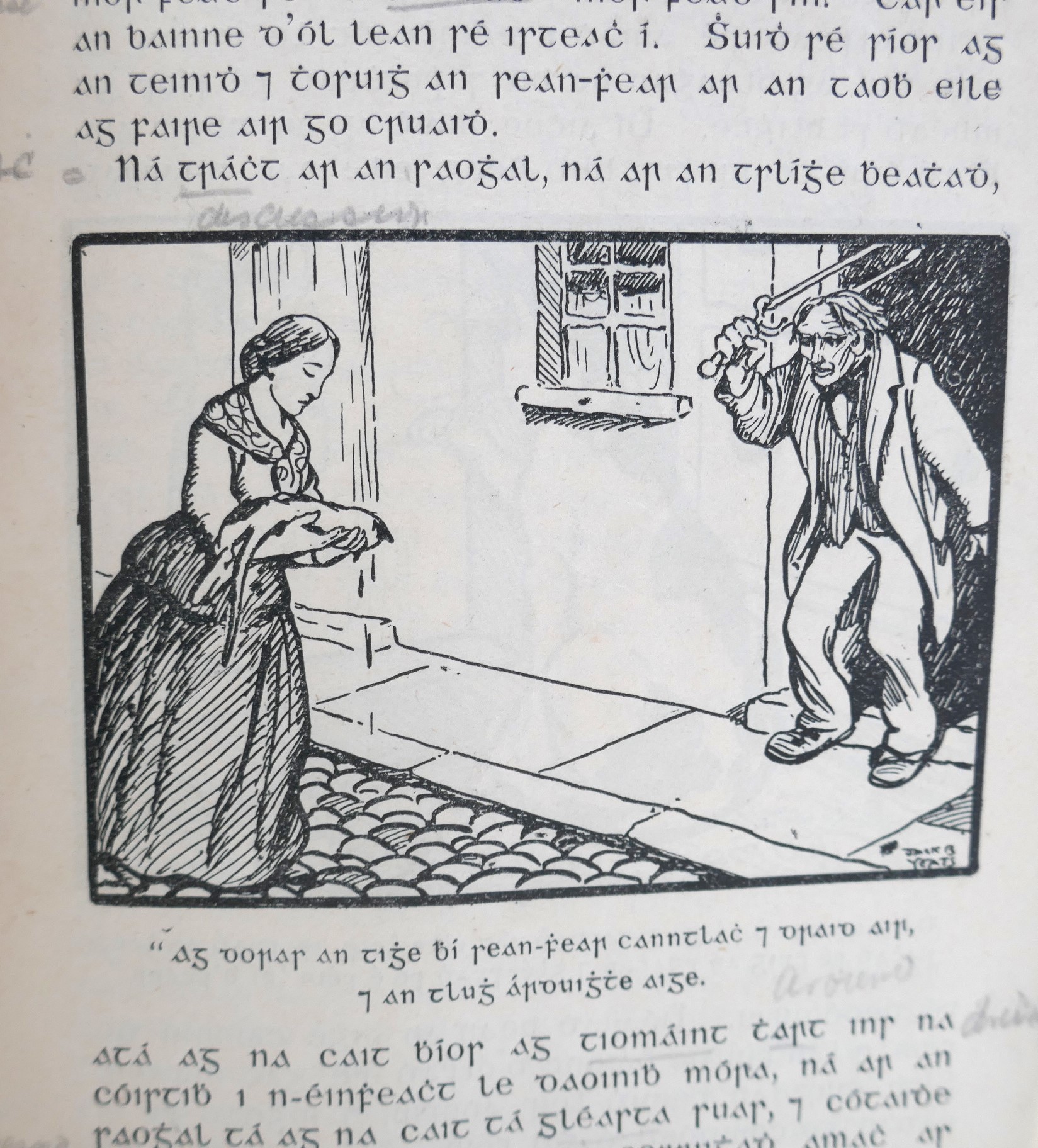 Páistidheacht. Illustrated by Jack B. Yeats (1910) - Image 4