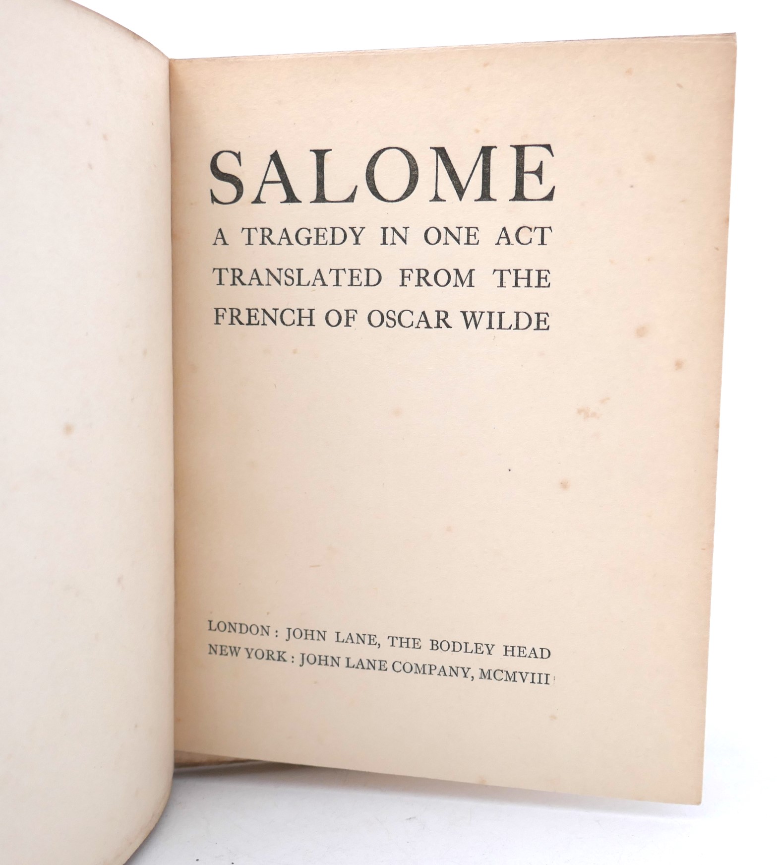 Salome. A Tragedy in One Act (1907) - Image 2