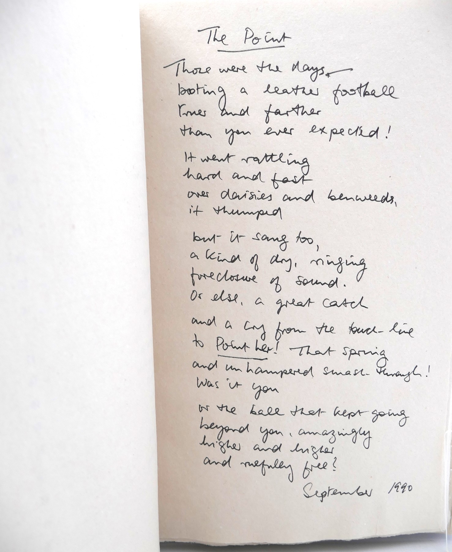 The Tree Clock. The Tree Clock. With a Poem in Holograph (1991) - Image 3