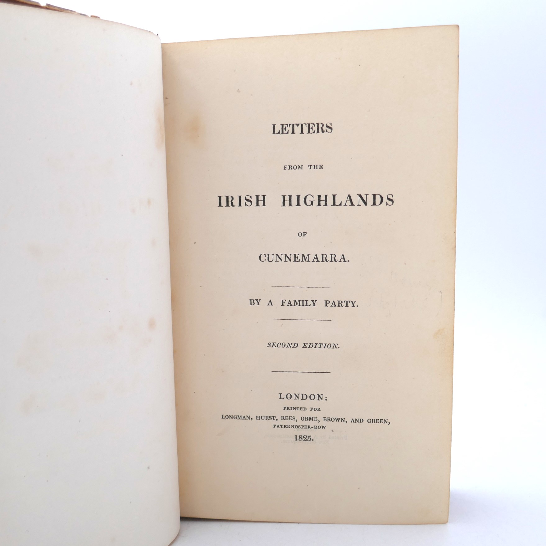 Letters from the Irish Highlands of Cunnemarra (1825) - Image 3