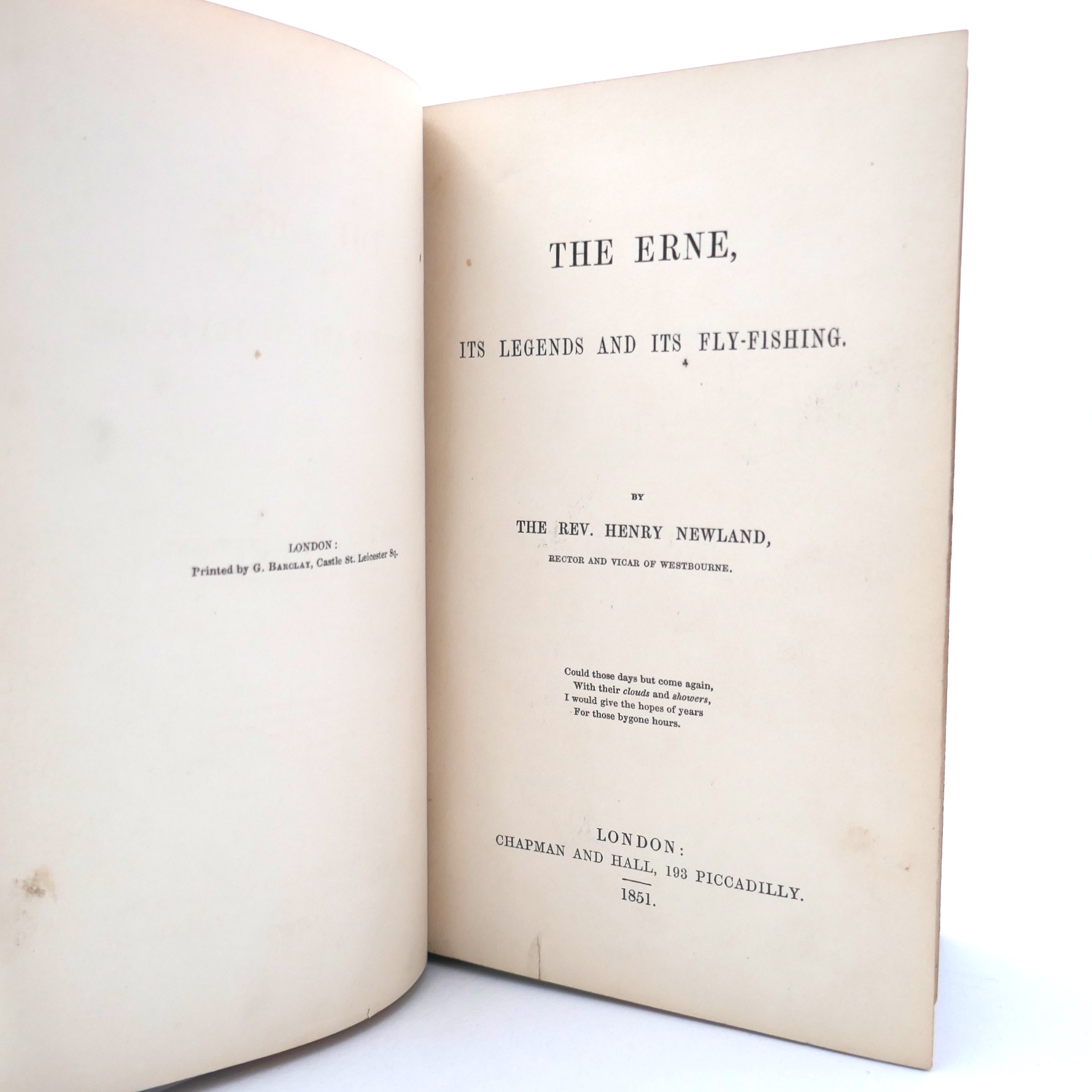 The Erne, Its Legends and its Fly Fishing. First Edition (1851) - Image 4