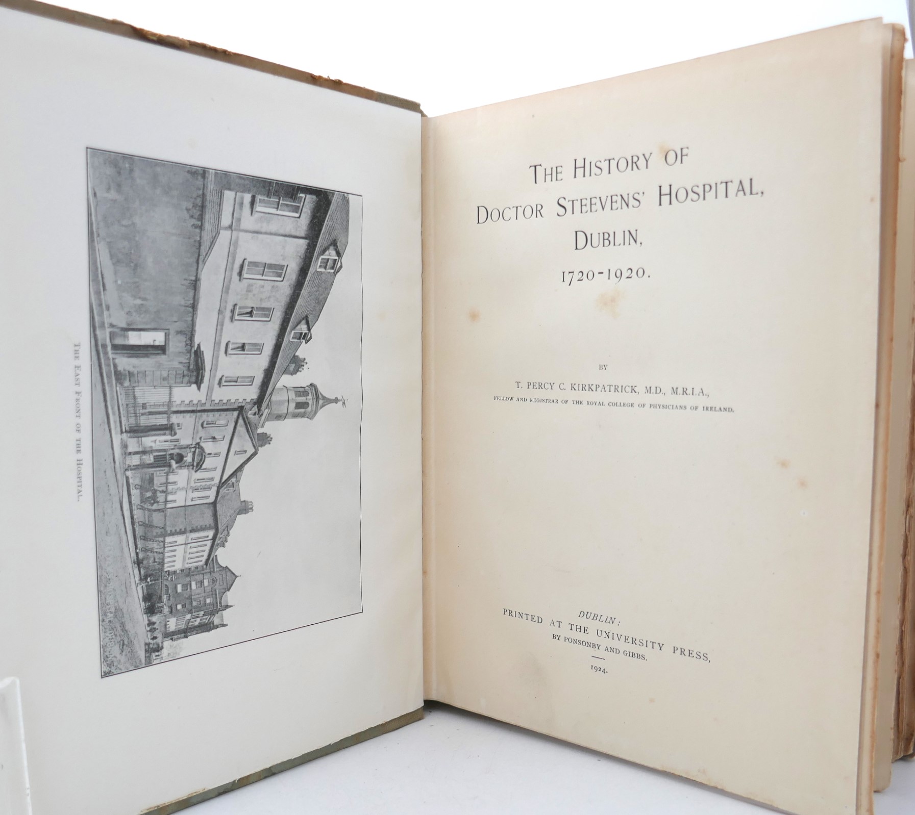 The History of Doctor Steevens' Hospital (1720-1920) - Image 2