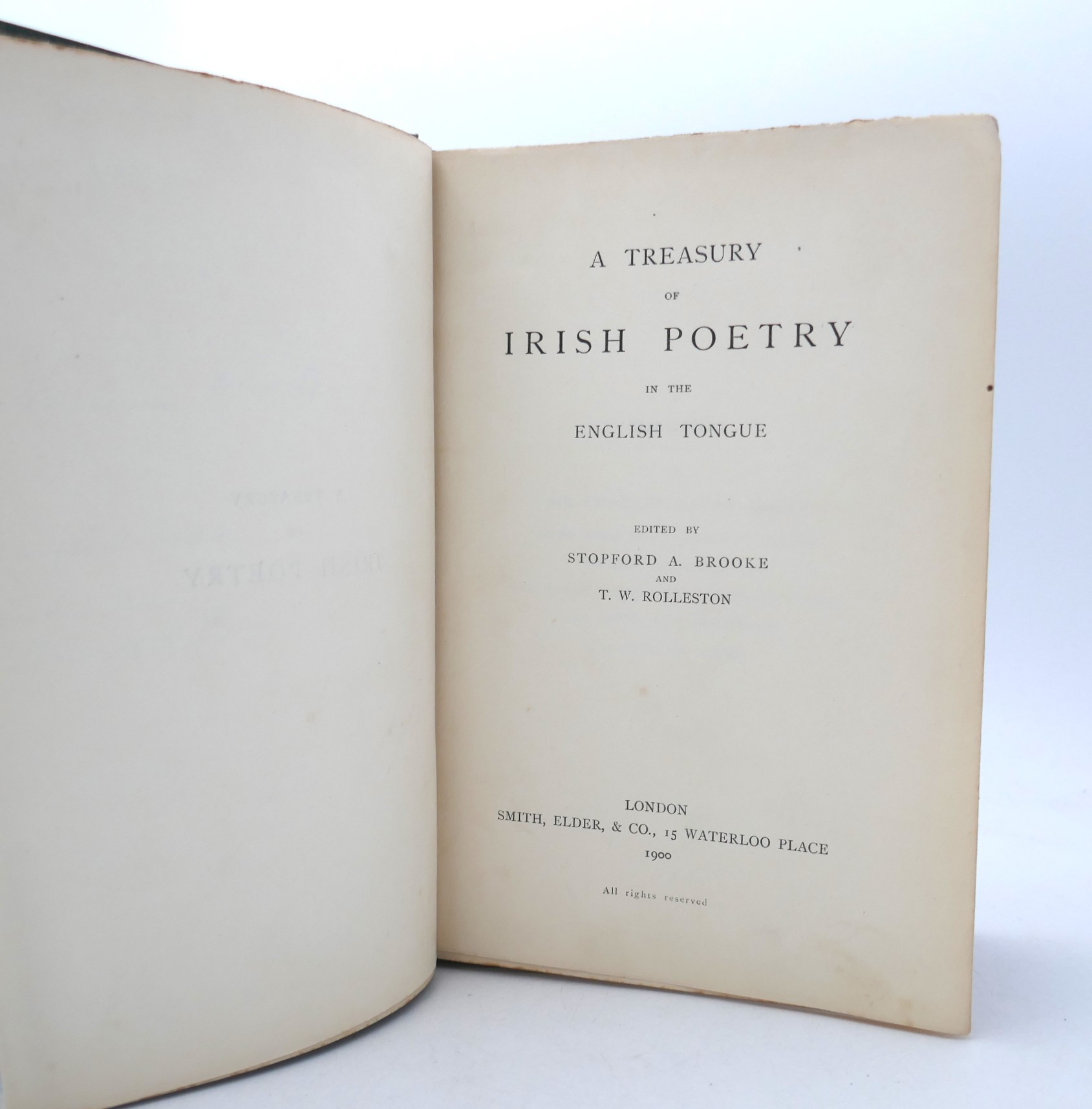 A Treasure of Irish Poetry in the English Tongue (1900) - Image 2