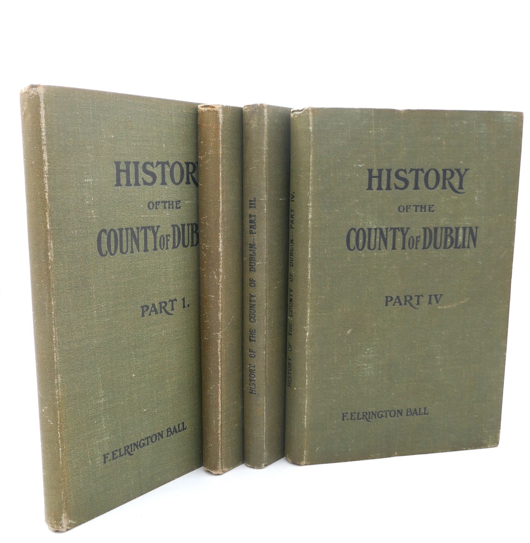 History of the County Dublin. Four Volumes (1902-1906)