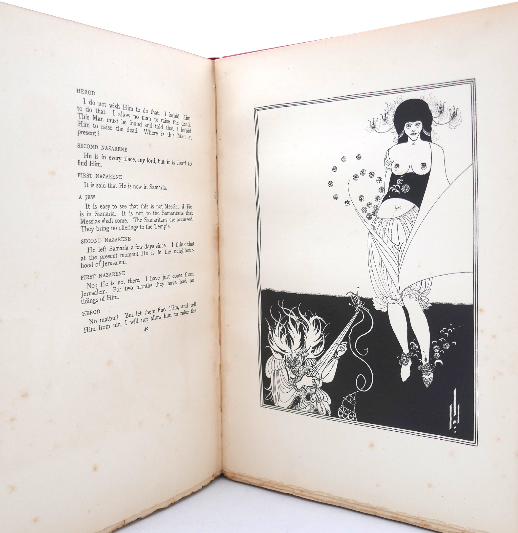 Salome. A Tragedy in One Act. Drawings by Aubrey Beardsley (1927) - Image 7