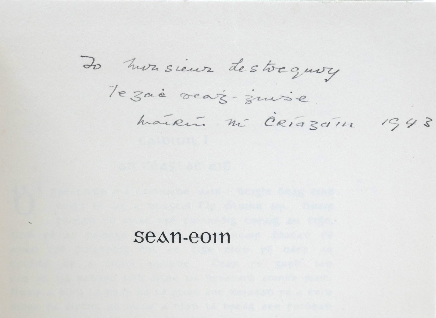 Sean-Eoin. With an Original Drawing by Jack B. Yeats (1938) - Image 7