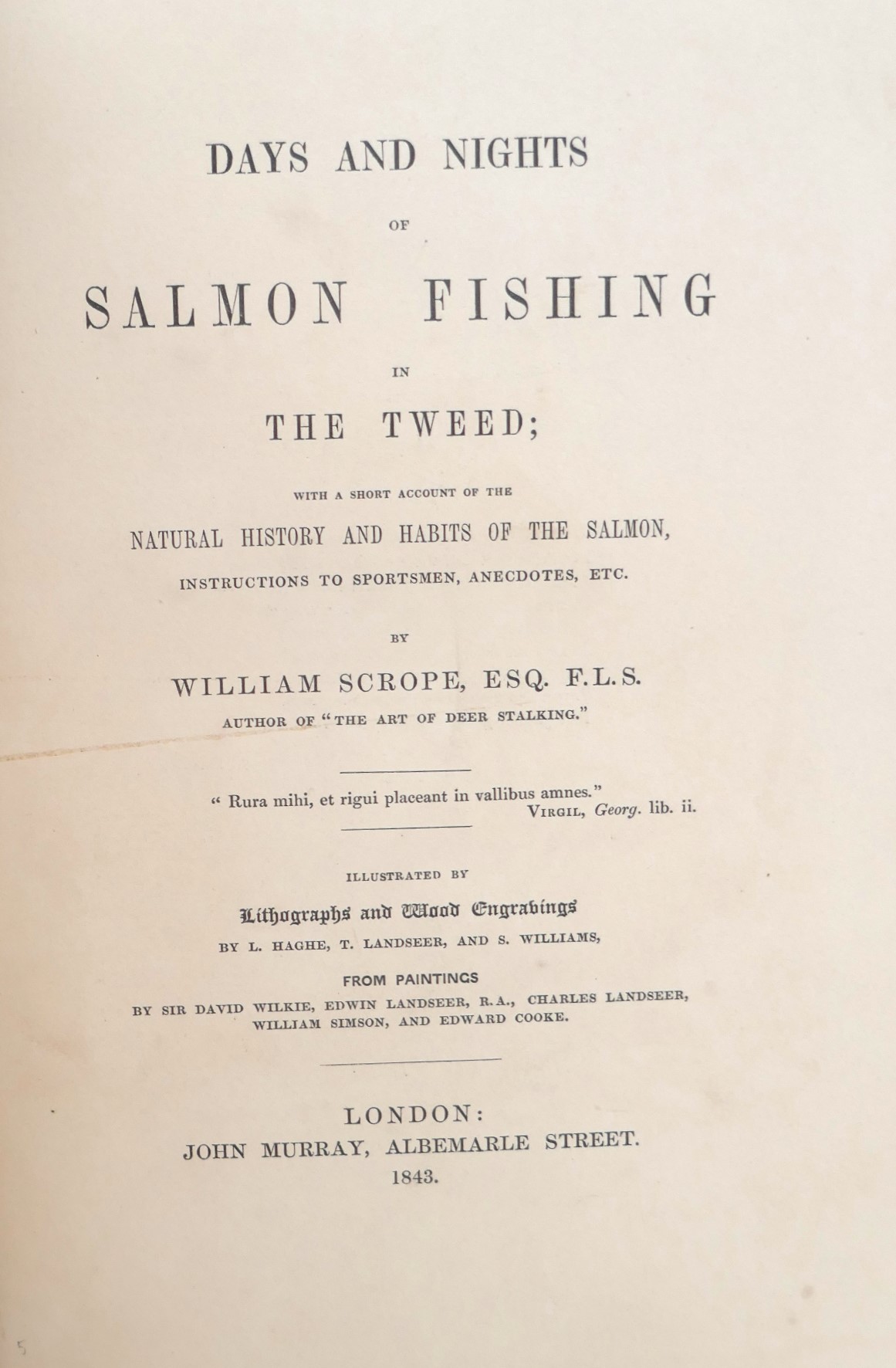 Days and Nights of Salmon Fishing in The Tweed (1843) - Image 5