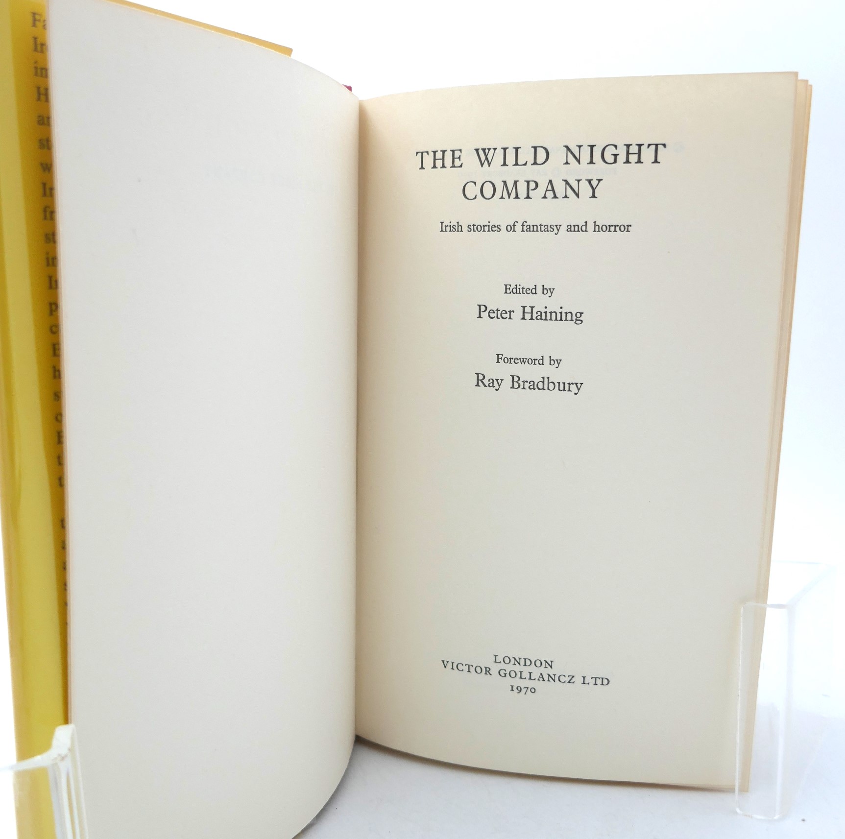 The Wild Night Company. Irish Fantasy and Horror (1970) - Image 4