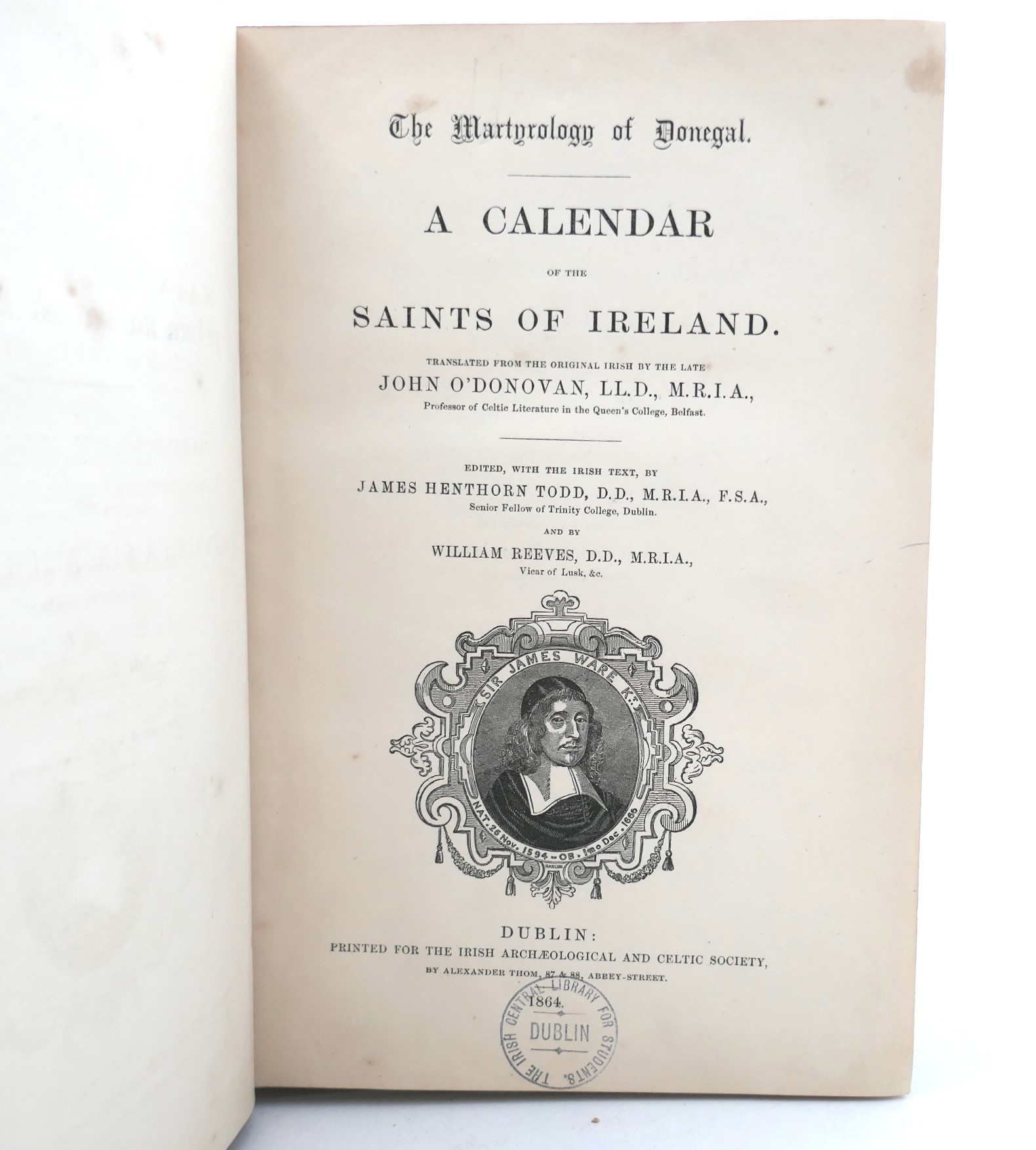 The Martyrology of Donegal (1864) - Image 2