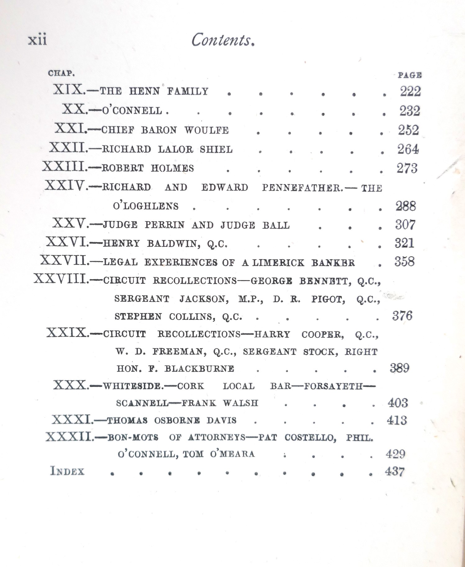 The Irish Bar. Anecdotes & Biographical Sketches (1879) - Image 3