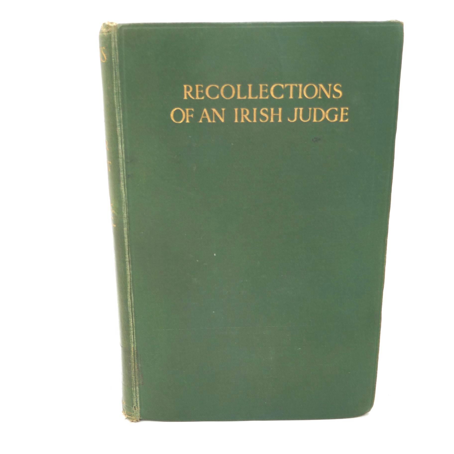 Recollections of an Irish Judge (1914)