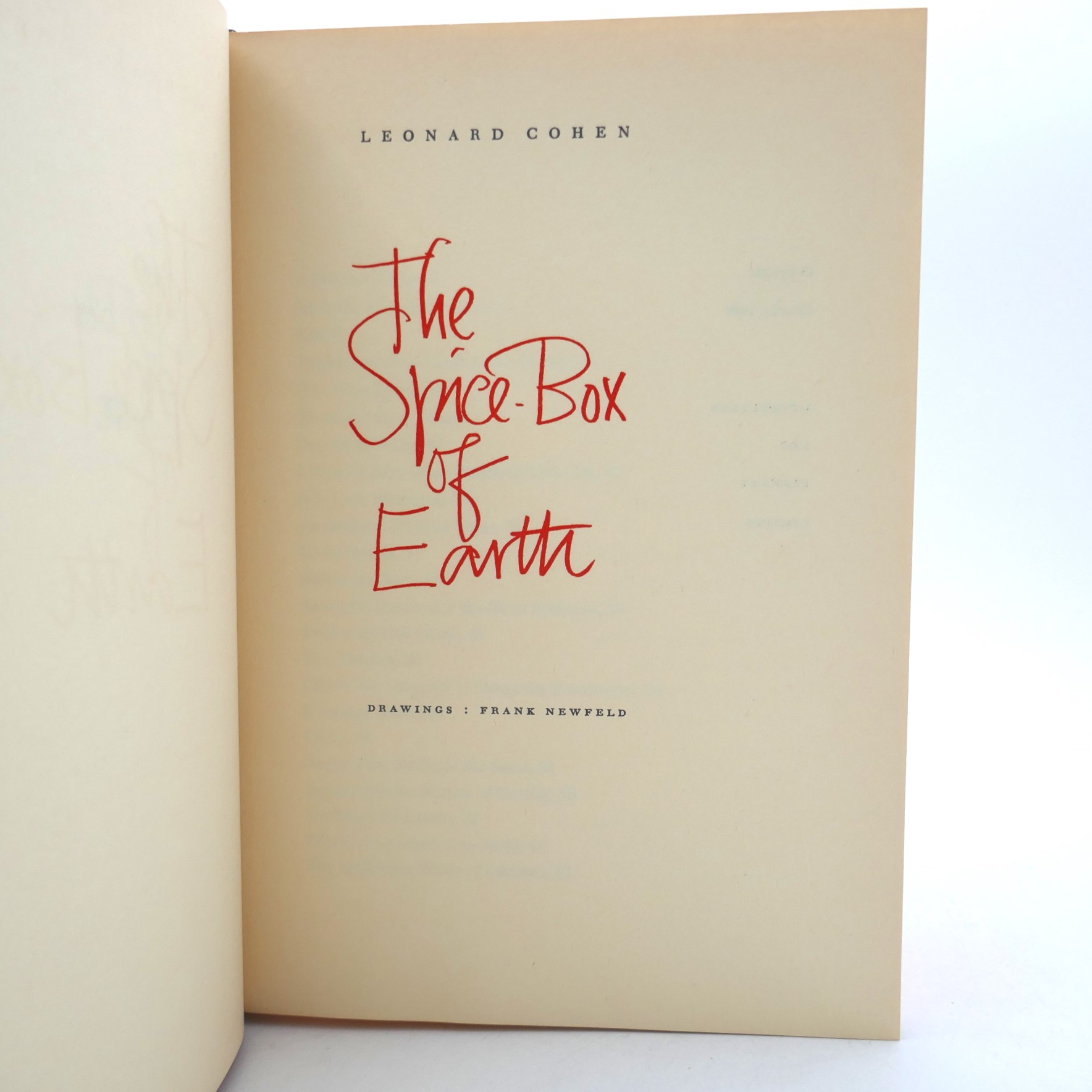 The Spice-Box of Earth. First Edition (1961) - Image 3