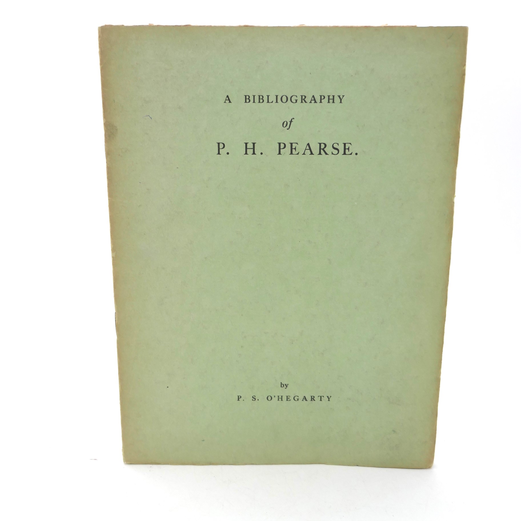 A Bibliography of Books by P.H. Pearse (1931)