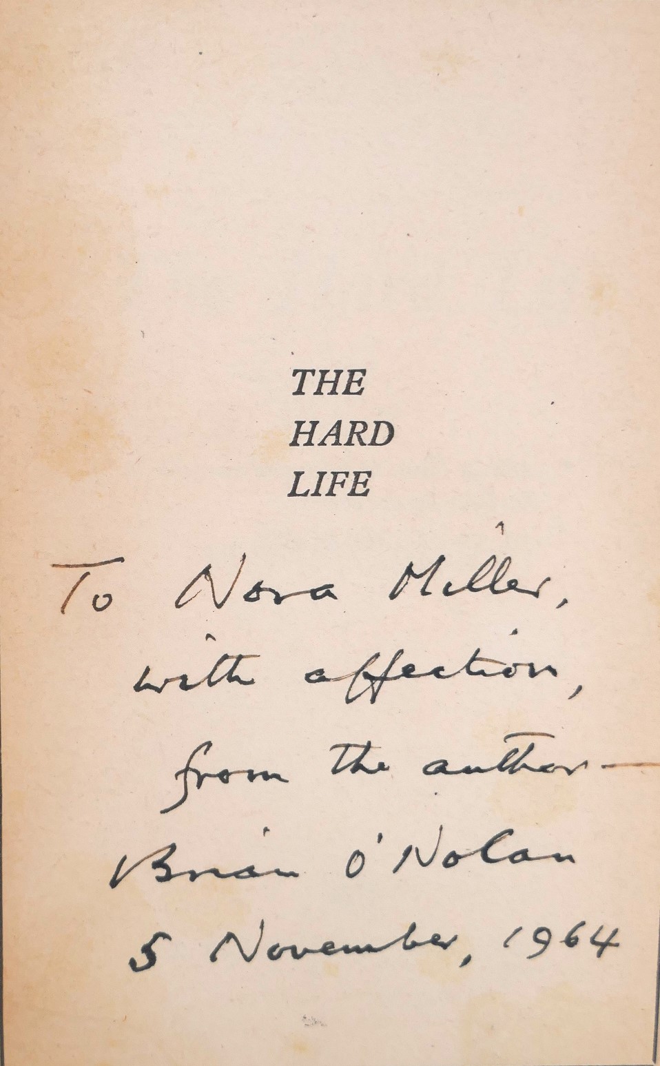 The Hard Life. Presentation Copy (1964) - Image 3