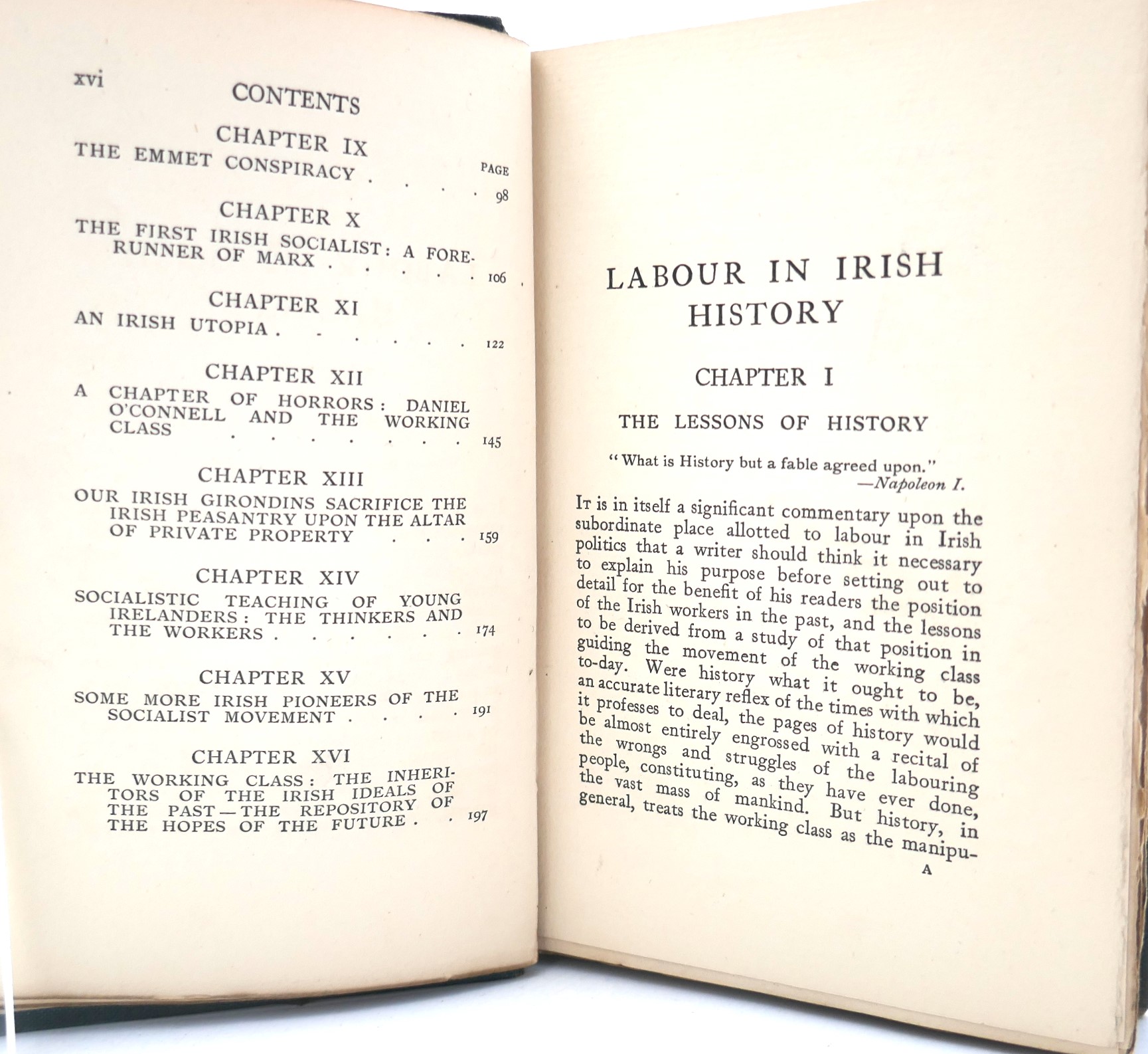 Labour in Irish History. First Edition (1910) - Image 5
