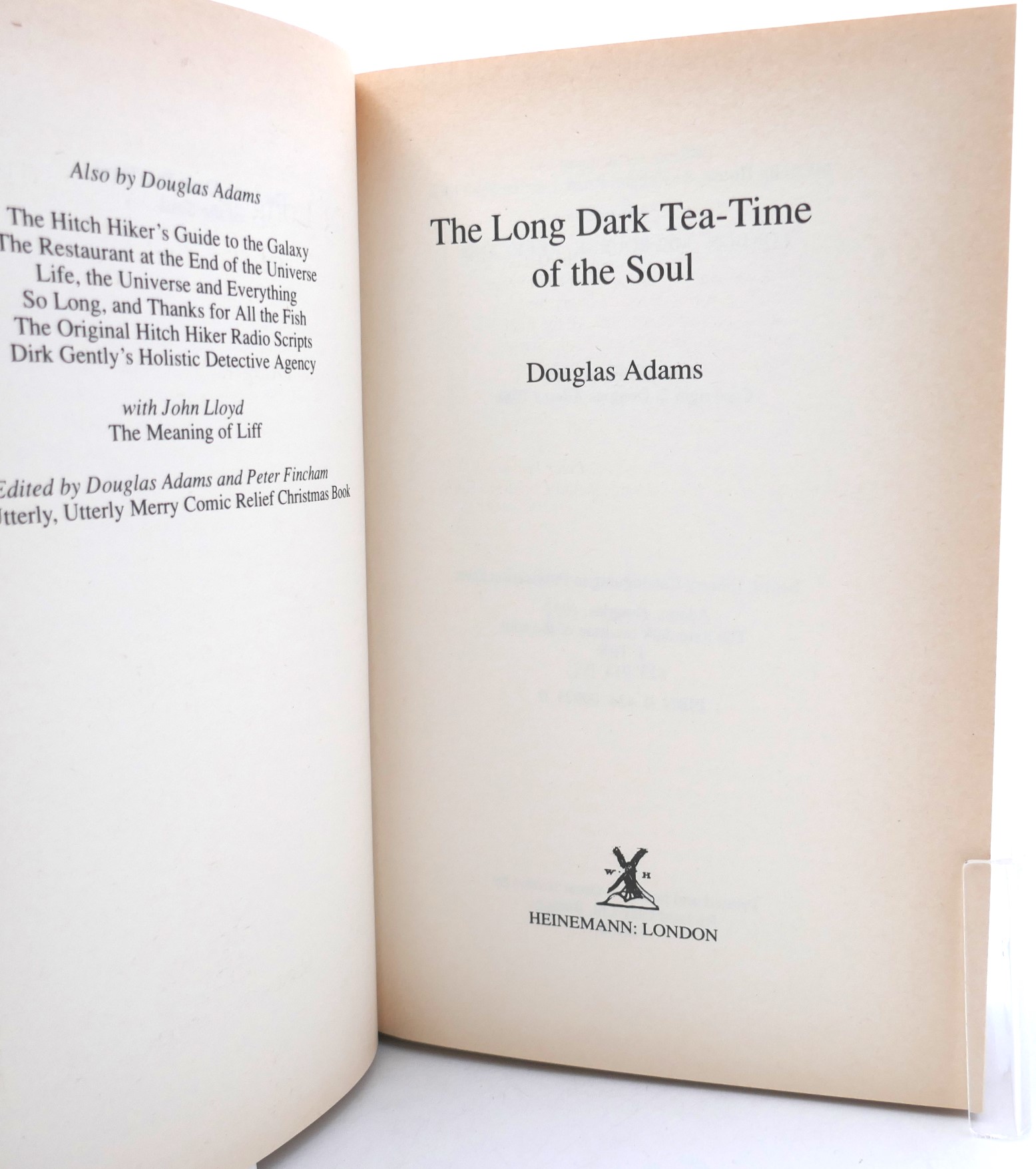 Long, Dark Tea-time of the Soul. Signed Copy (1988) - Image 4