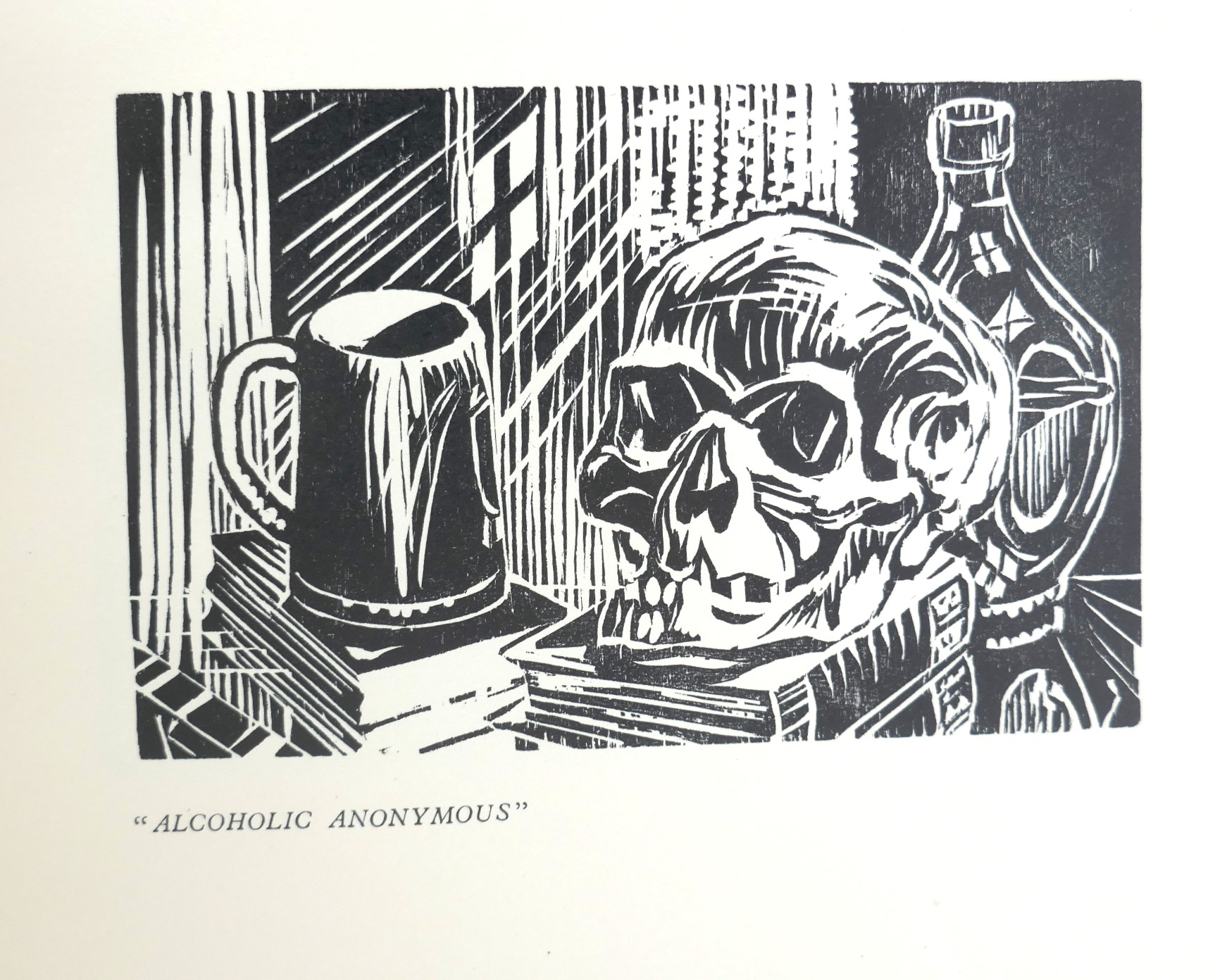 Thirty-Six Woodcuts. Flann O'Brien's Copy (1951) - Image 6