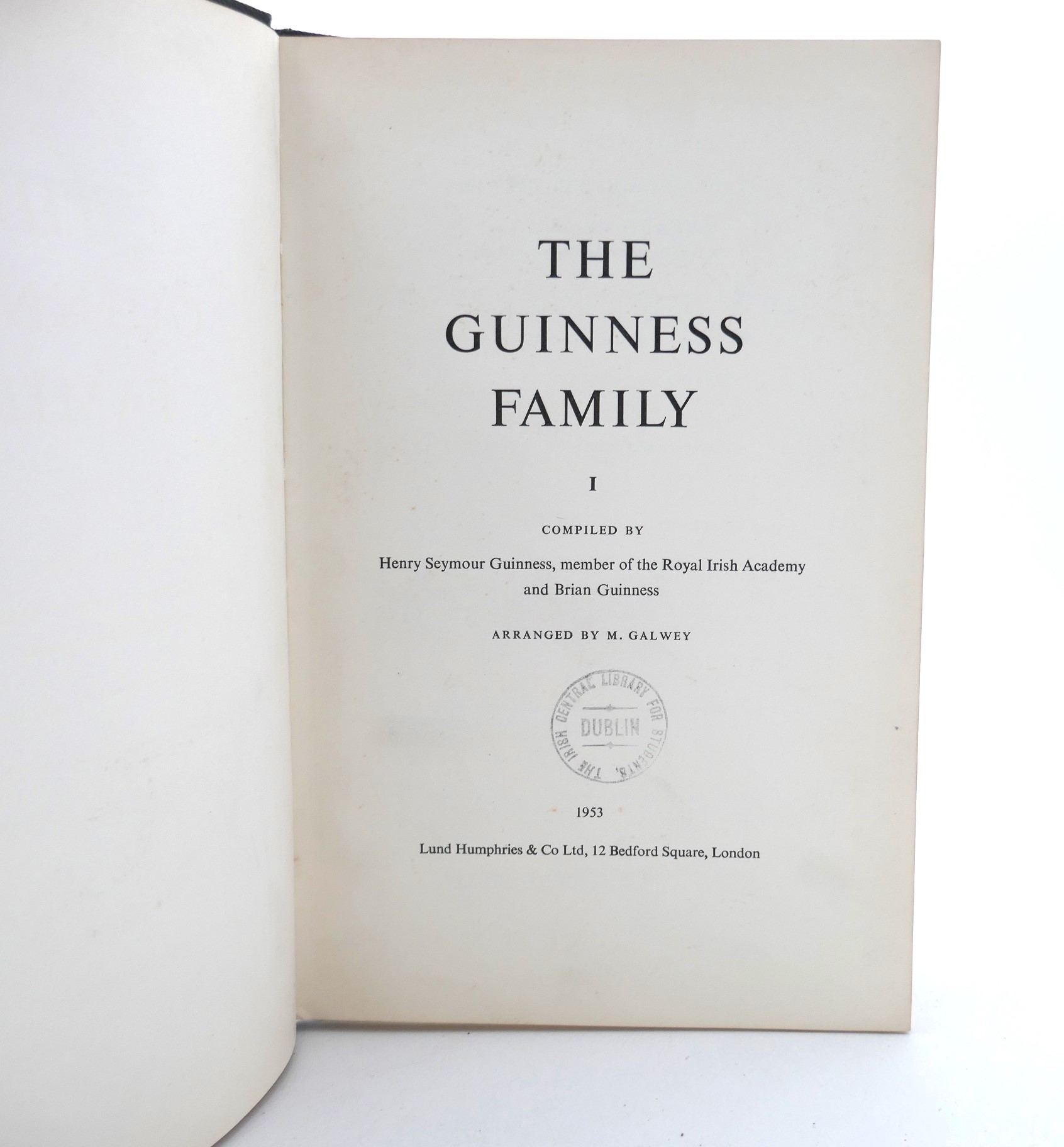 The Guinness Family Genealogy (1953) - Image 2