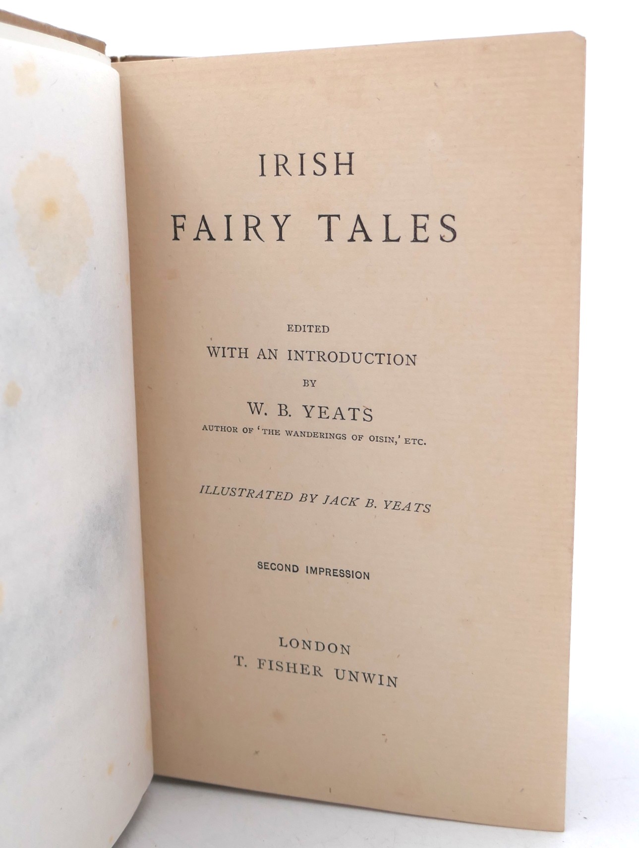 Irish Fairy Tales. Edited by W.B. Yeats (1892) - Image 3