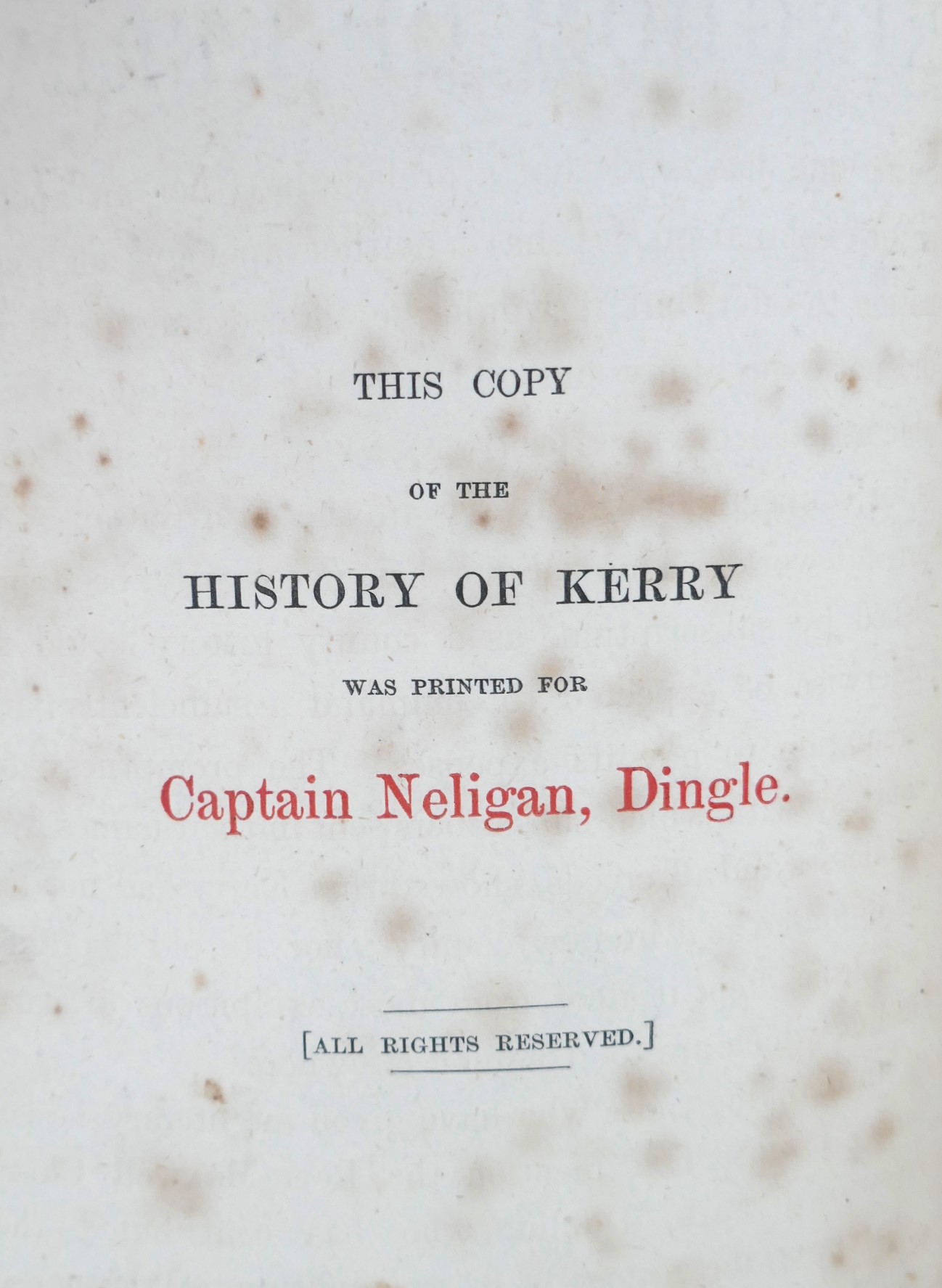 The History of The Kingdom of Kerry (1871) - Image 3