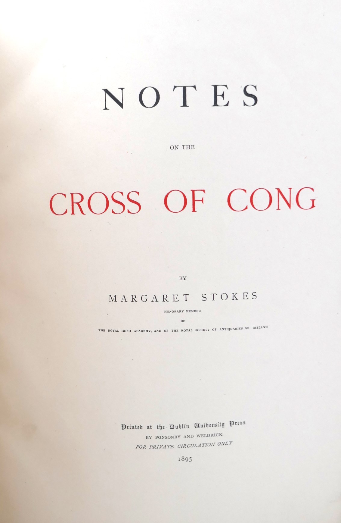Notes on the Cross of Cong (1895) - Image 2